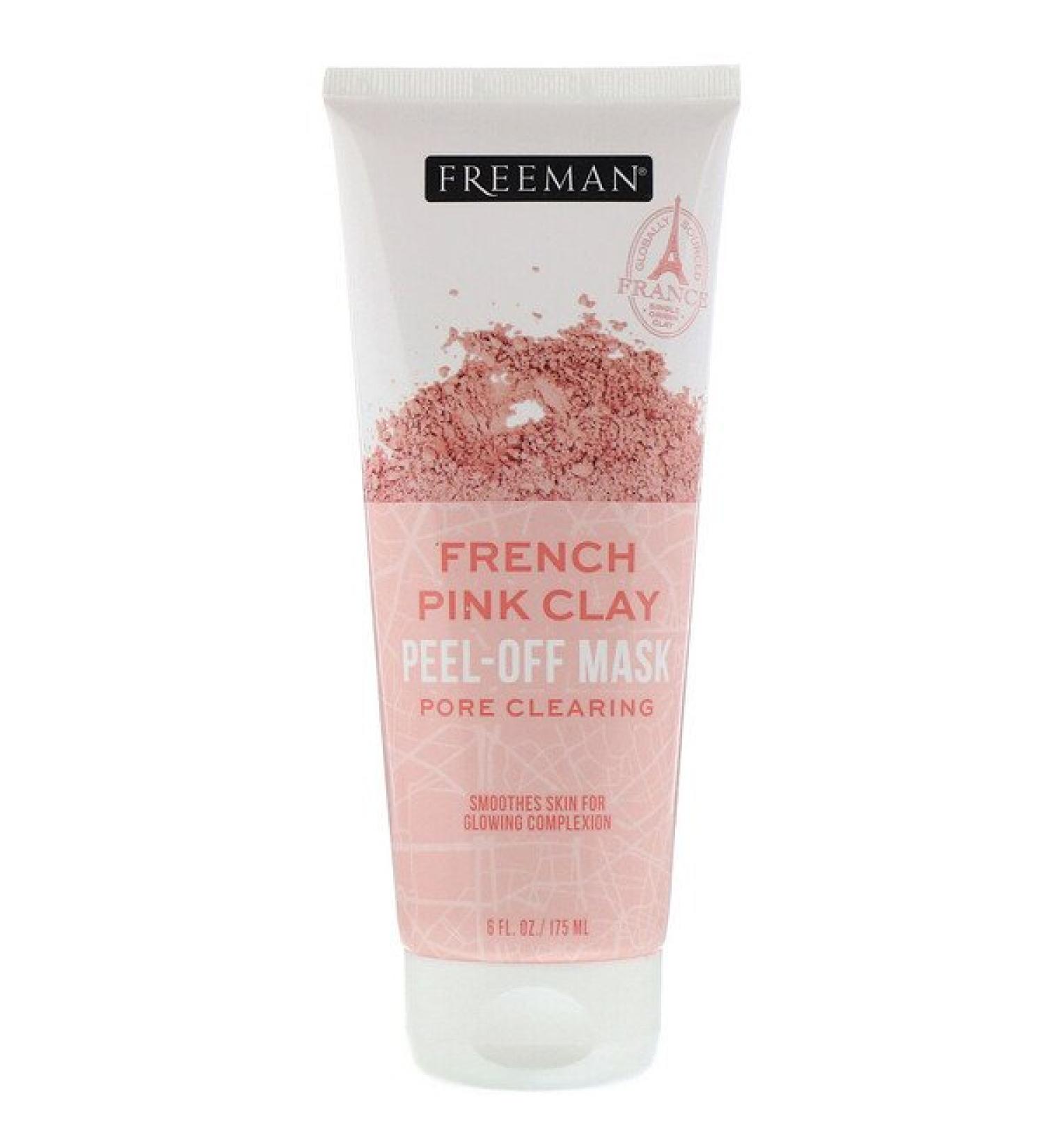 Freeman Beauty French Pink Clay Peel-Off Beauty Mask 6 fl oz (175 ml)