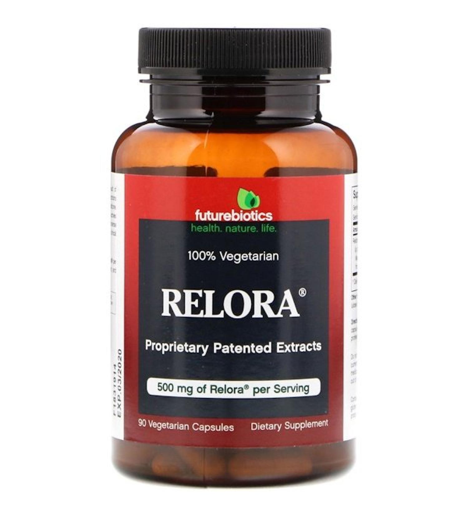 FutureBiotics Relora 500 mg  90 Vegetarian Capsules