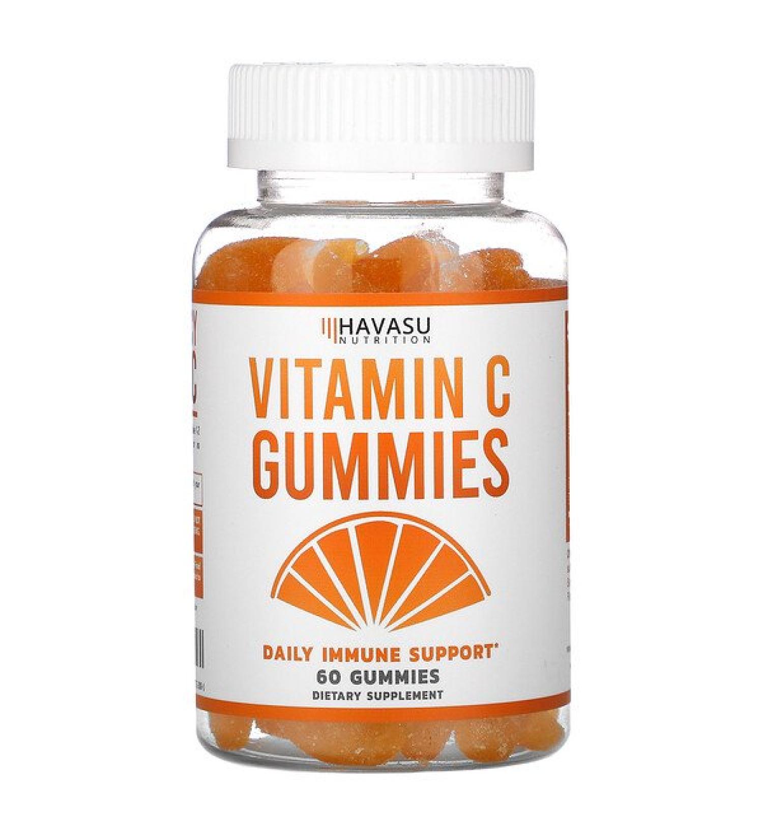 Havasu Nutrition Vitamin C Gummies Daily Immune Support  60 Gummies