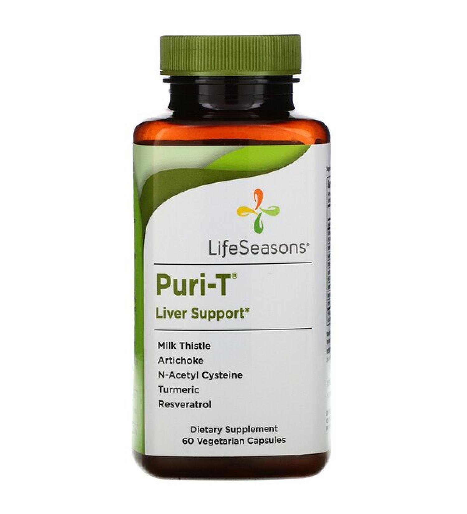 LifeSeasons Puri-T 60 Vegetarian Capsules