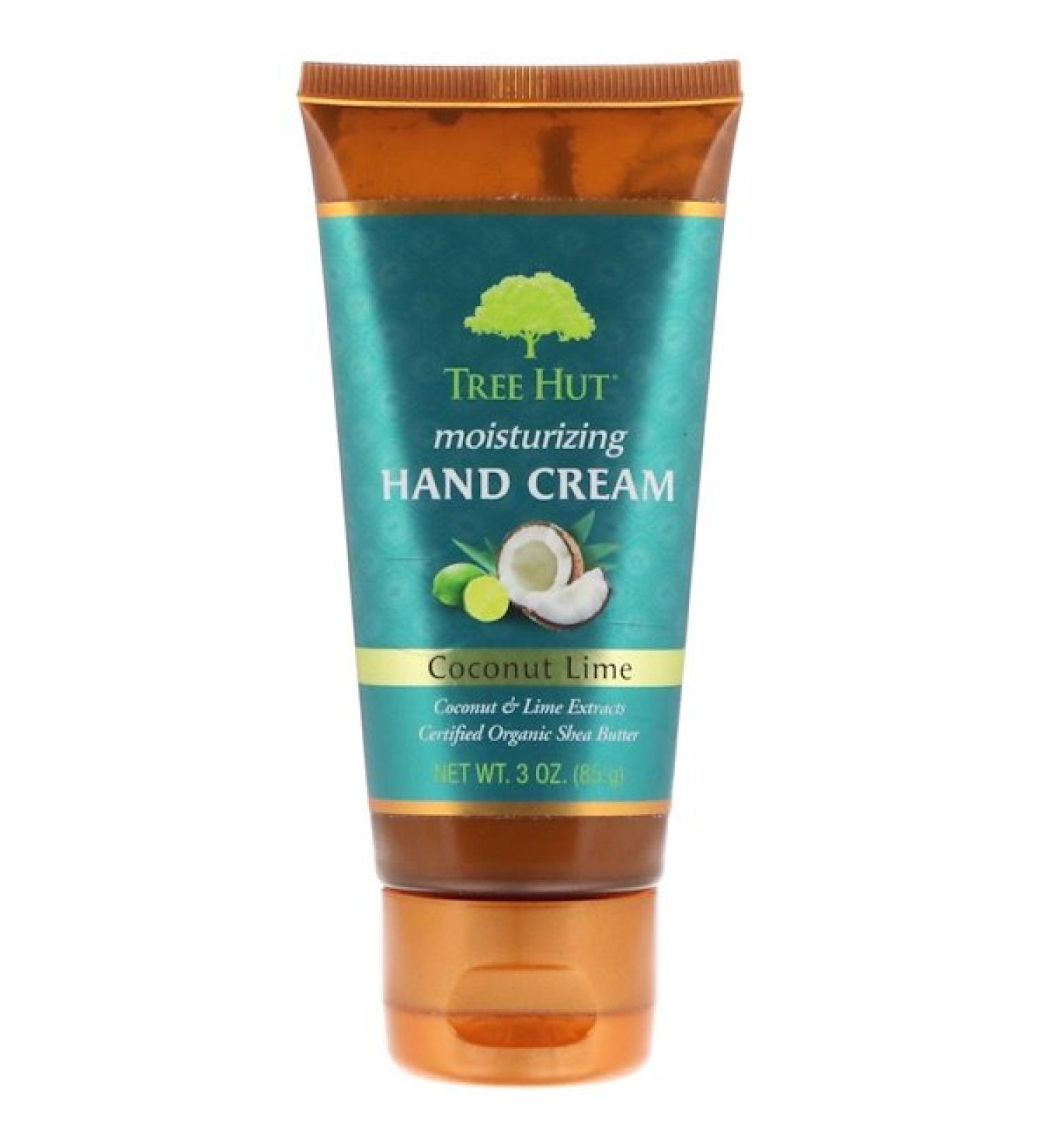 Tree Hut Moisturizing Hand Cream Coconut Lime 3 oz (85 g)