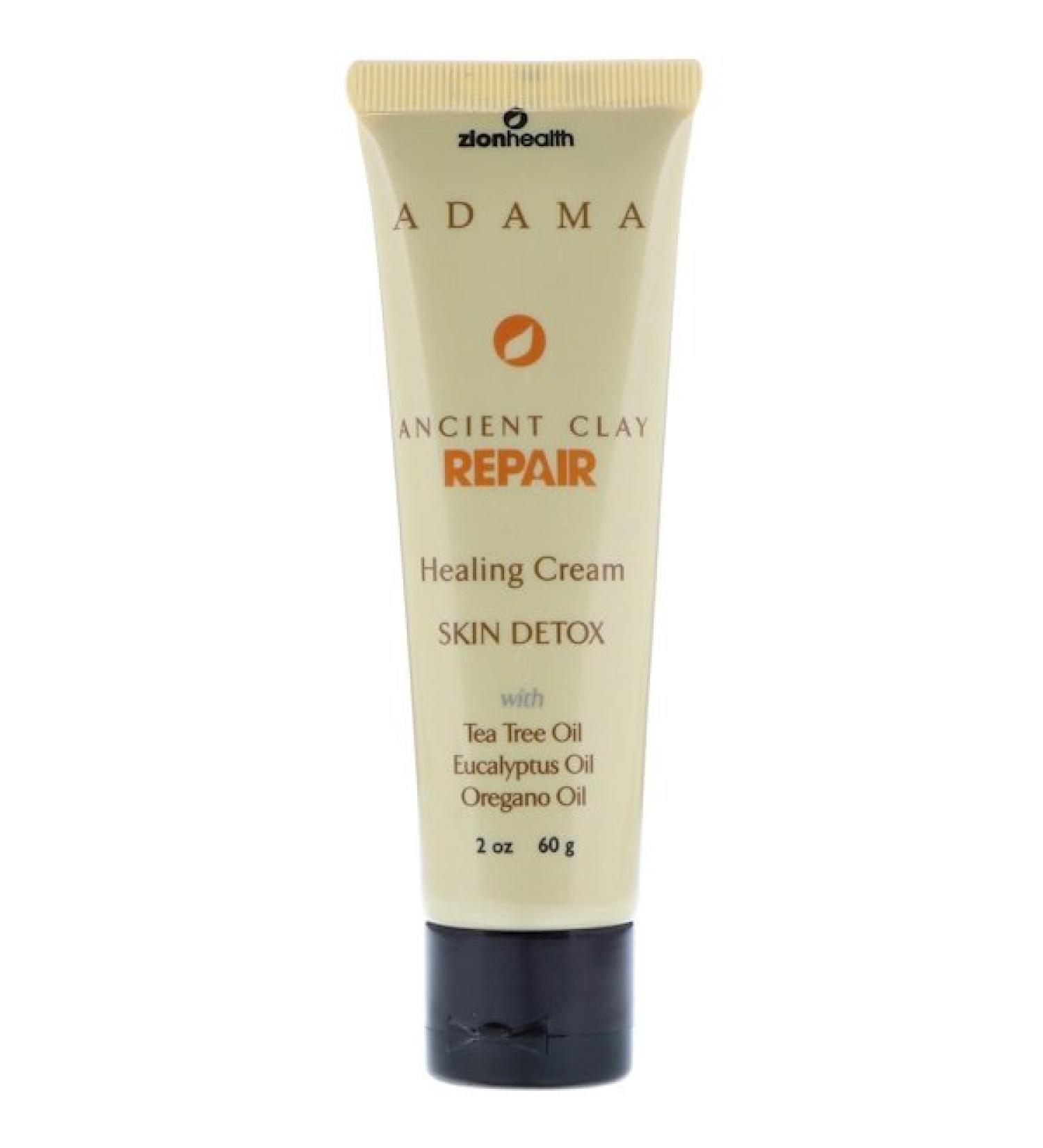 Zion Health Adama Ancient Clay Repair Healing Cream 2 oz (60 g)