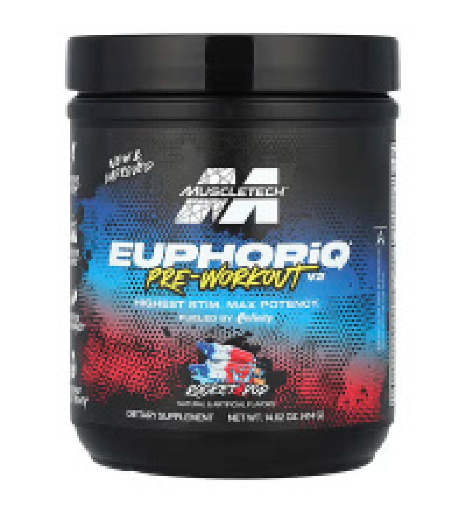 MuscleTech EuphoriQ Pre-Workout V2 - Rocket Pop - 14.62 Oz. - Buy Online on GoSupps.com