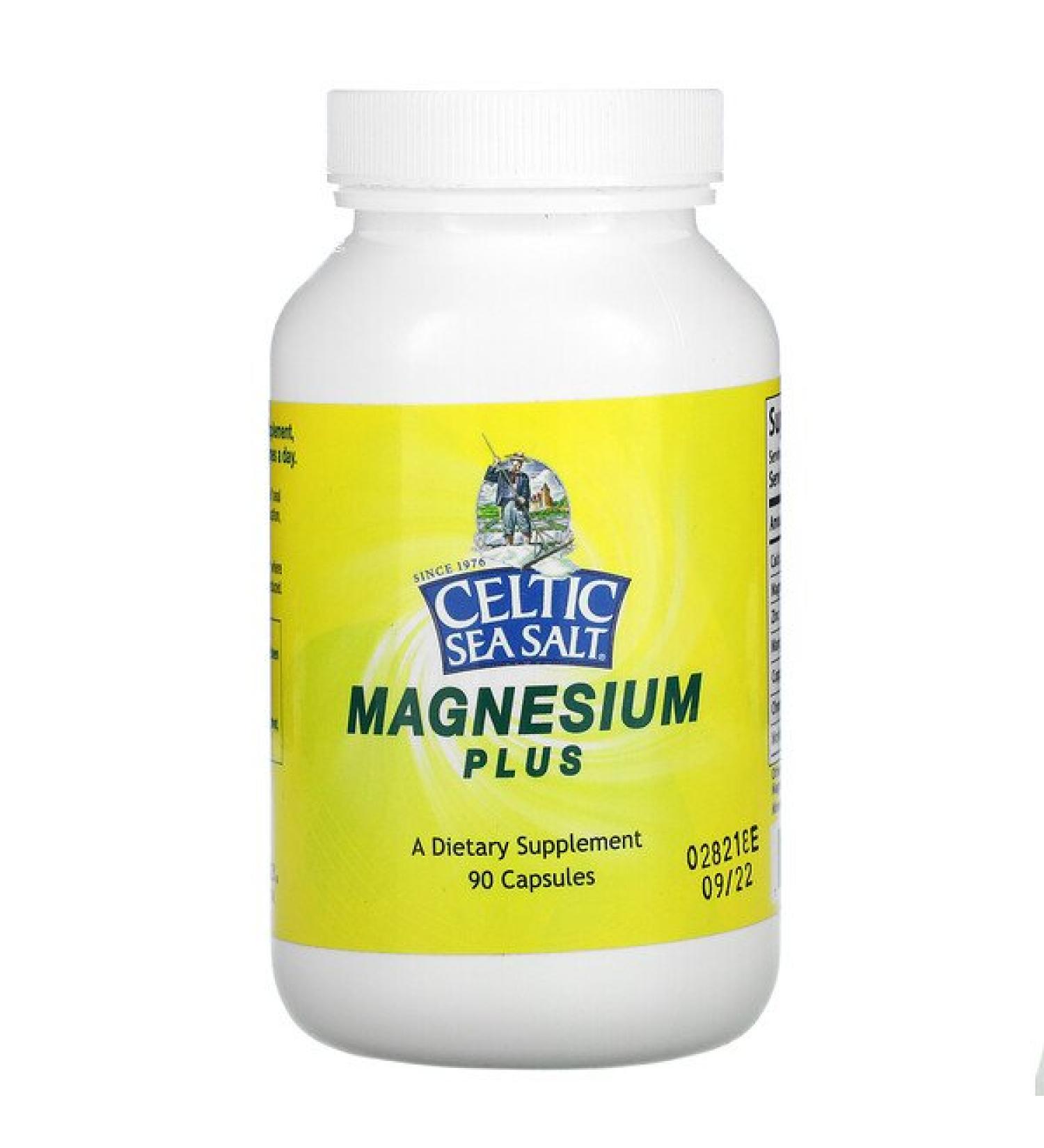 Celtic Sea Salt Magnesium Plus 90 Capsules