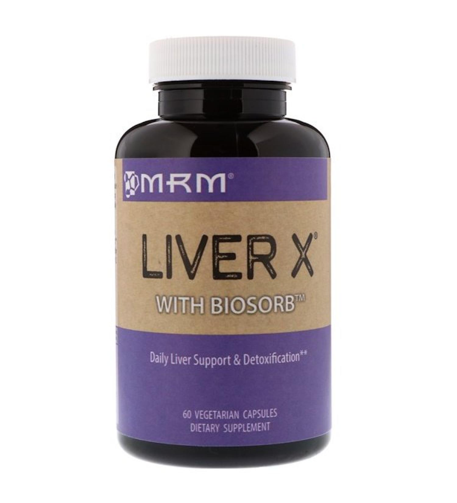 MRM Liver X with BioSorb 60 Vegetarian Capsules