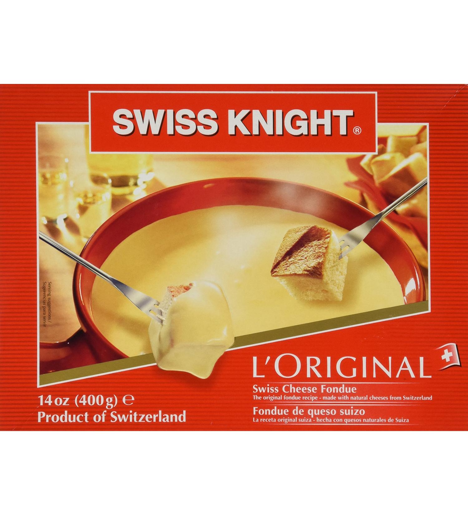 Swiss Knight Fondue - 14 Oz. - Authentic L'Original From Switzerland - Buy Online on GoSupps.com