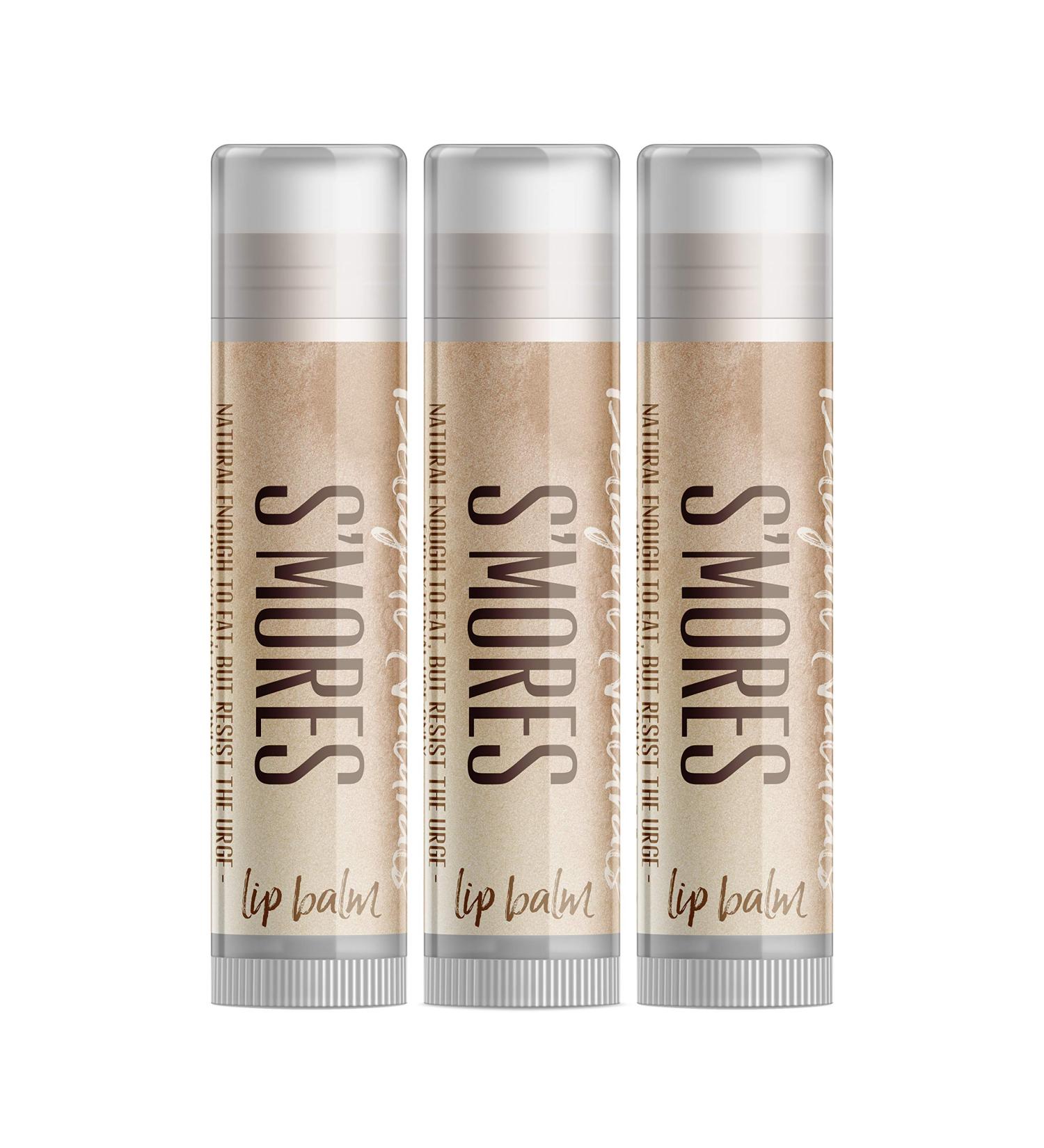 S'mores Lip Balm 3 Pack Deliciously Moisturizing | Shop Internationally - Buy Online on GoSupps.com