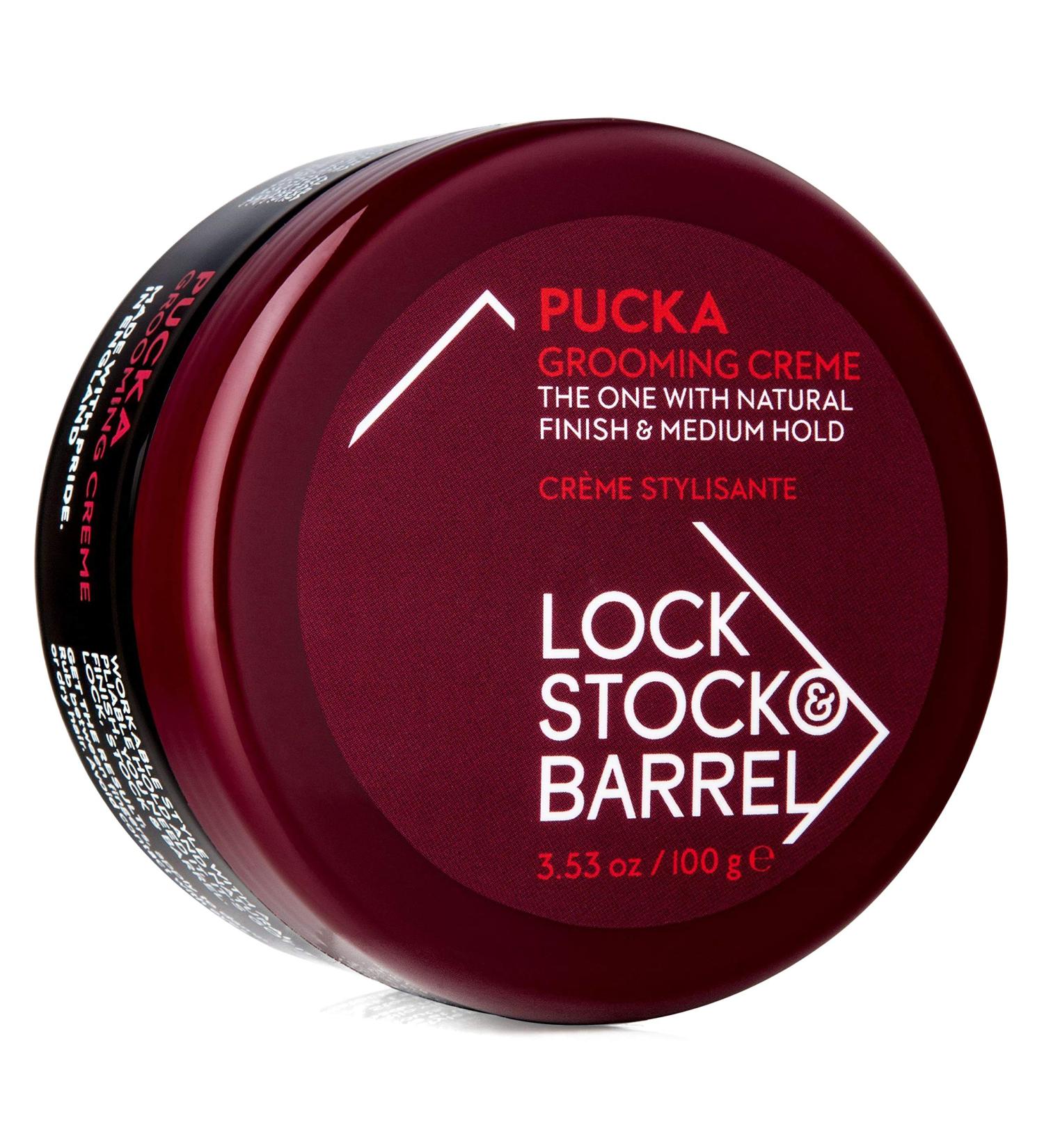 Lock Stock & Barrel Pucka Grooming Creme for Men 100g - 3.53 Ounce - Pack of 1 - Buy Online on GoSupps.com