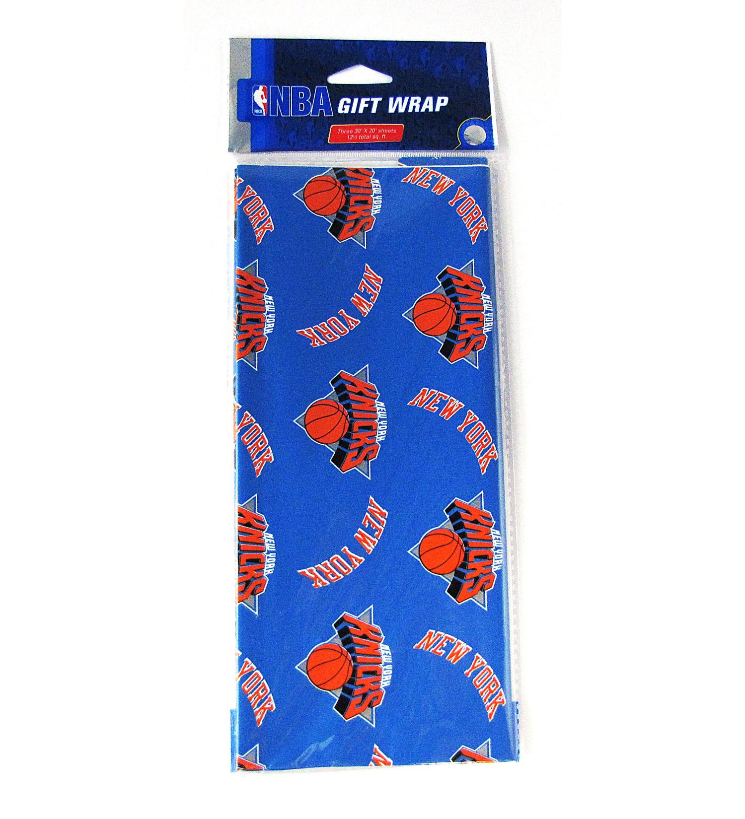 NBA New York Knicks Wrapping Paper