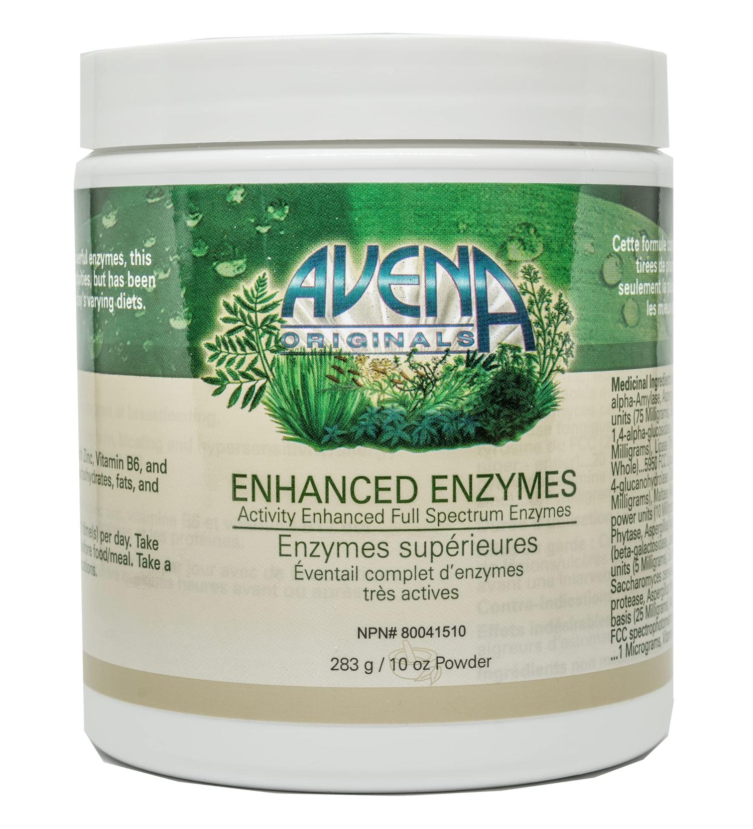 Avena Originals - Enhanced Digestive Enzymes - Natural Enzymes to Aid Digestion and Support Gut Health (283 Grams) - Buy Online on GoSupps.com