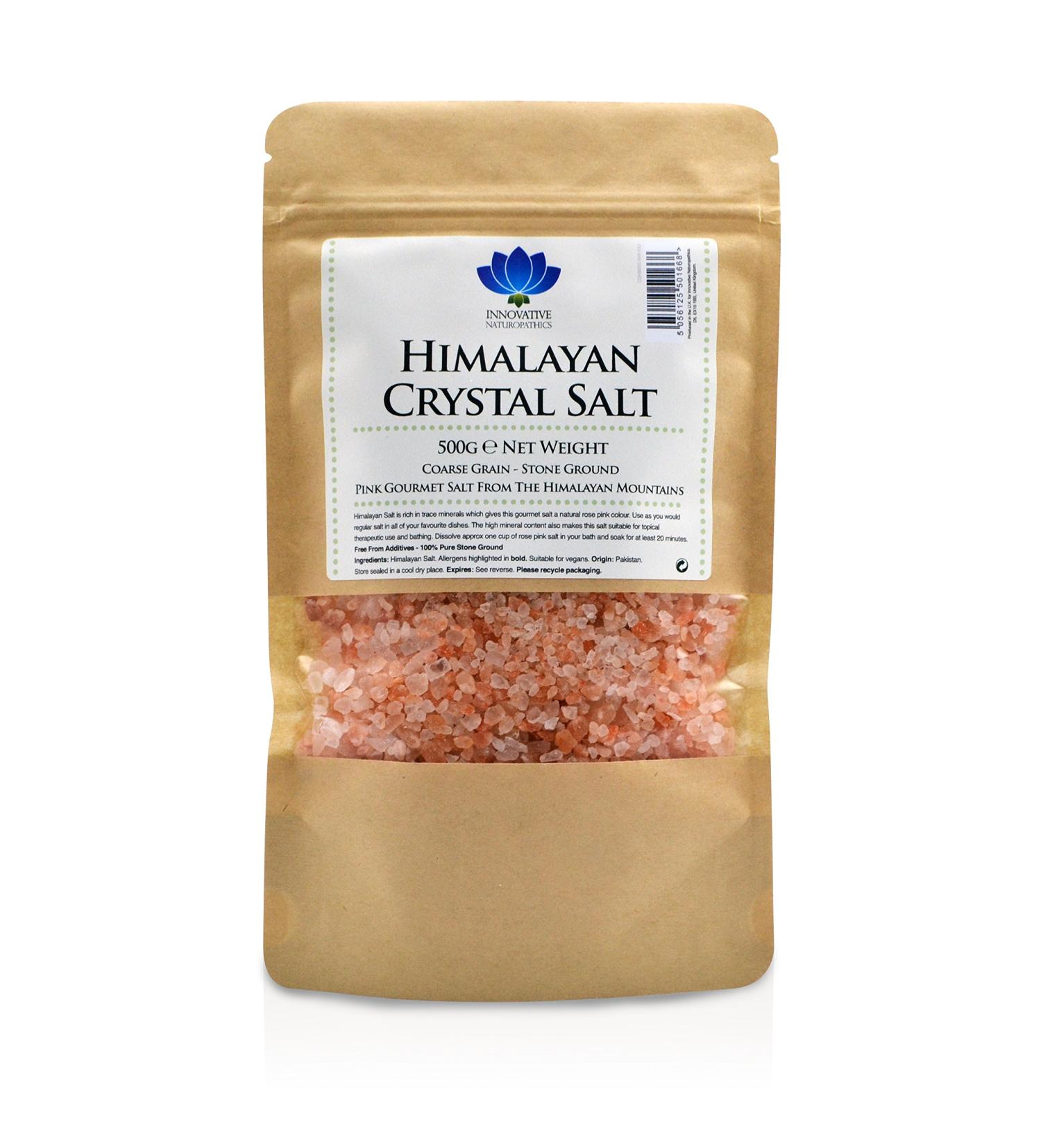 Coarse Himalayan salt - 500 g - Buy Online on GoSupps.com