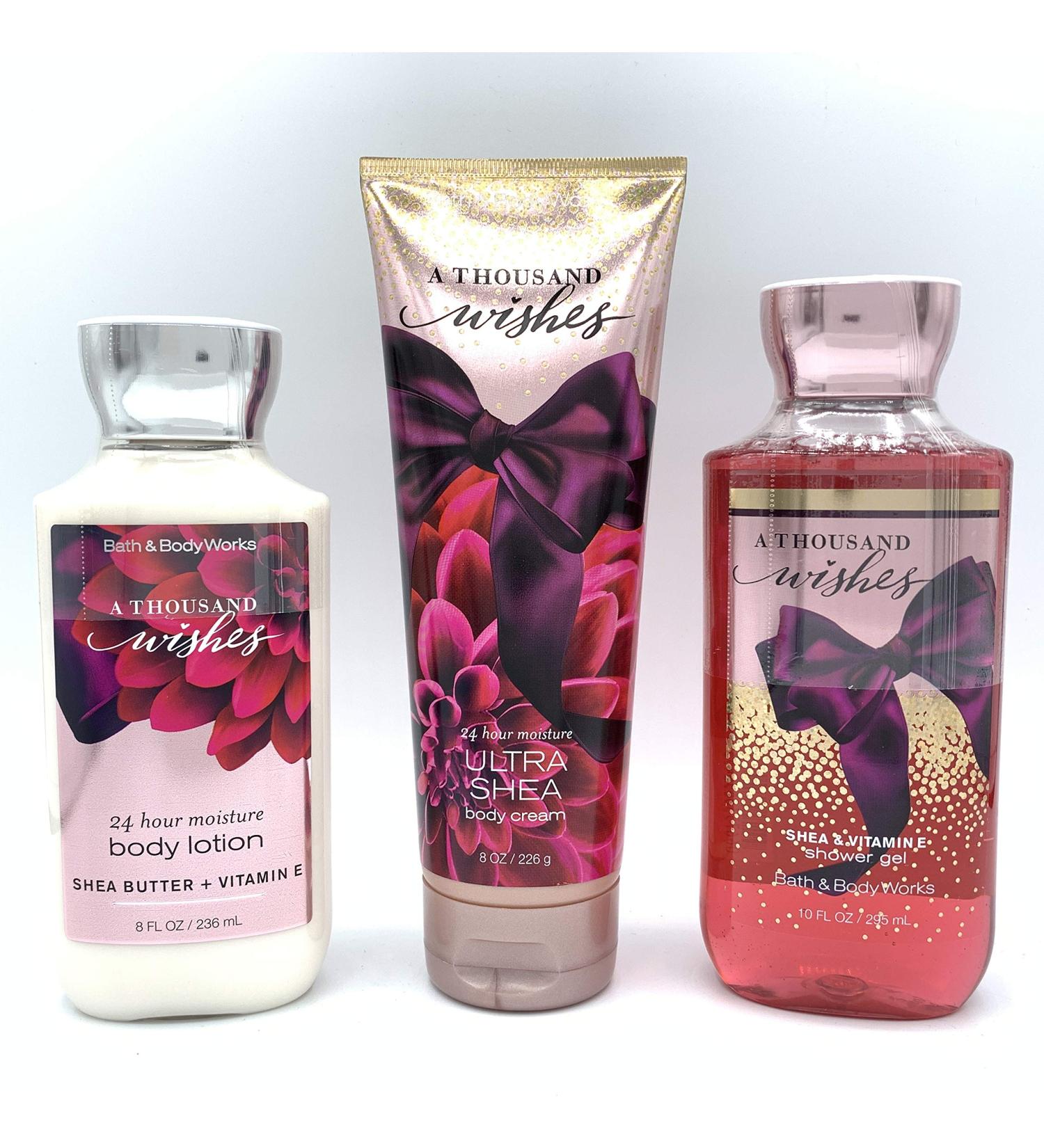 Bath And Body Works A Thousand Wishes Gift Set