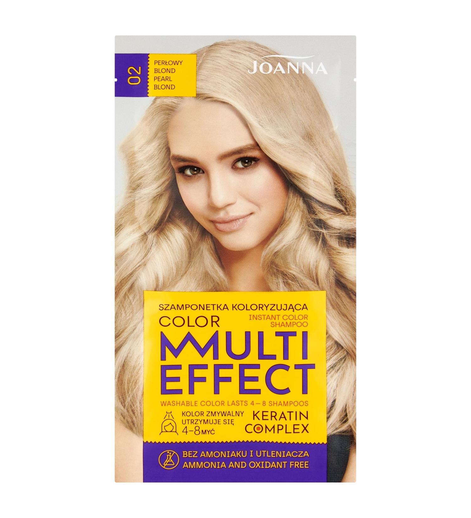 Joanna Multi Effect Coloring Tint 02 Pearl Blond 35g - Buy Online on GoSupps.com