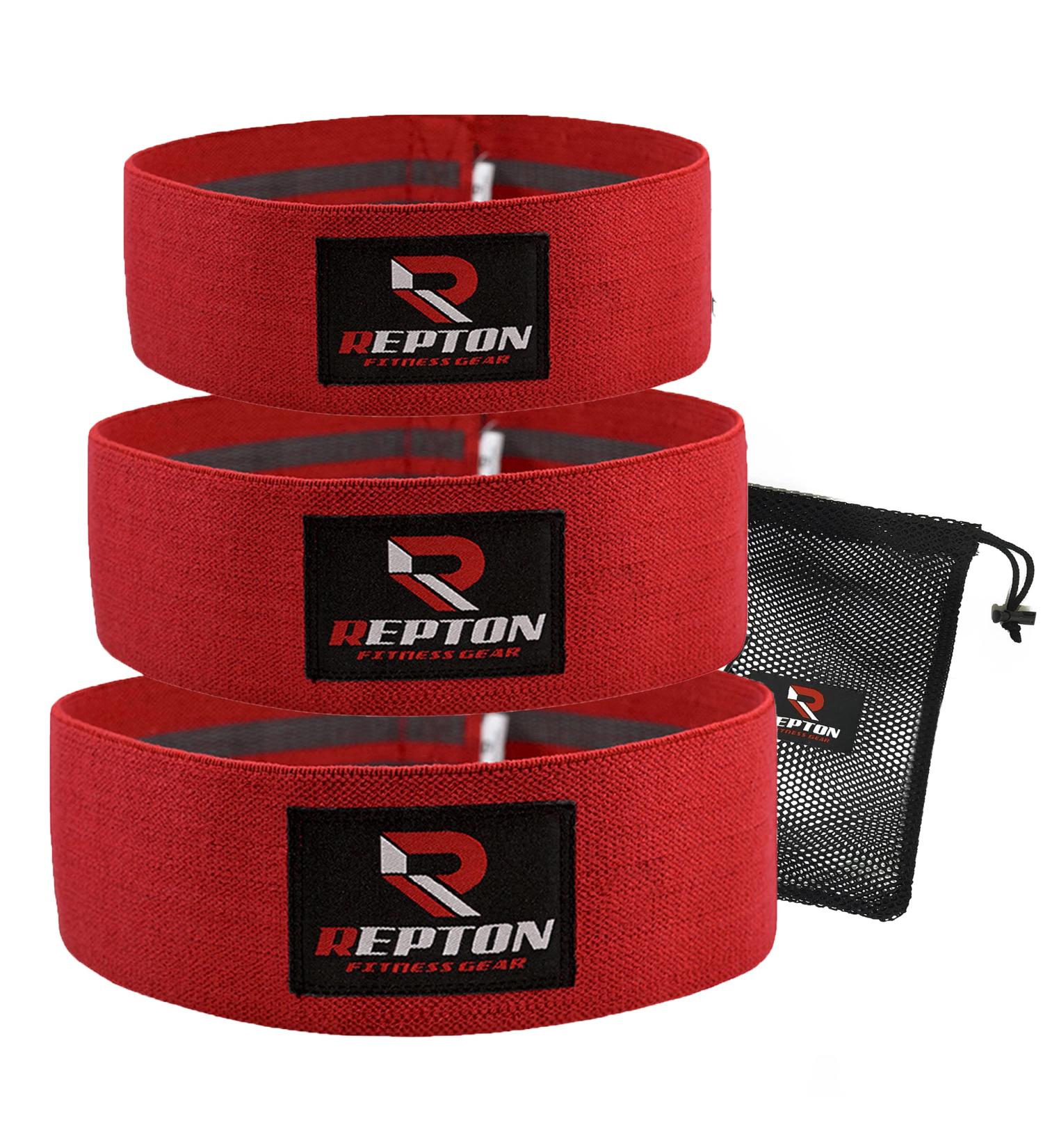3 Sets Resistance Bands for Glutes, Hips, and Legs | Ideal for Home Gym Workout | Non-Slip Booty Band for Women and Men | Red Physio Resistant Loop - Buy Online on GoSupps.com