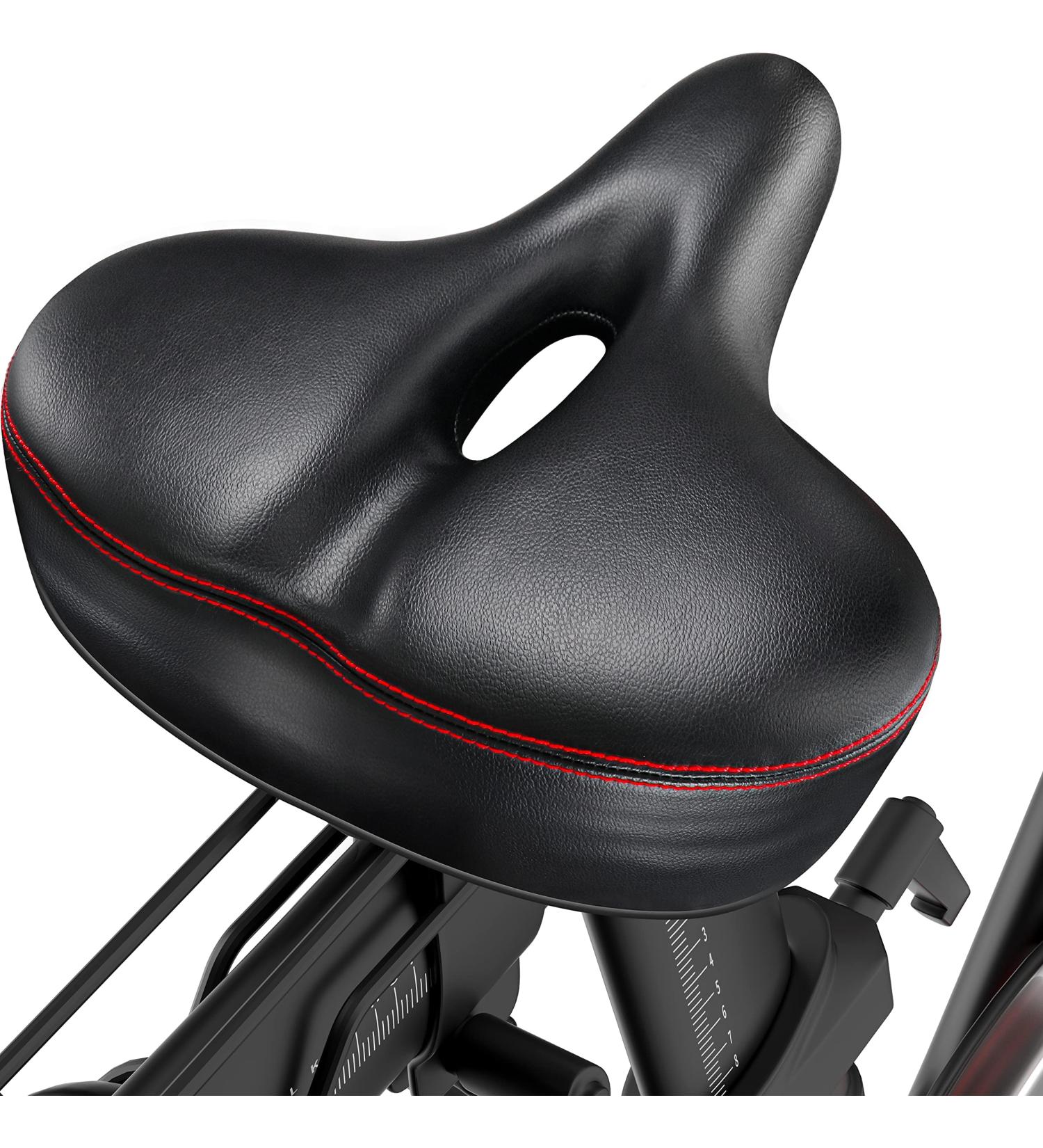 PeloFamily Wide Bike Seat for Peloton Bike & Bike Plus | Padded Bicycle Seat Cushion for Comfort | Replacement Saddle for Women & Men | Accessory for Most Bikes - 10.5 Wide - Buy Online on GoSupps.com