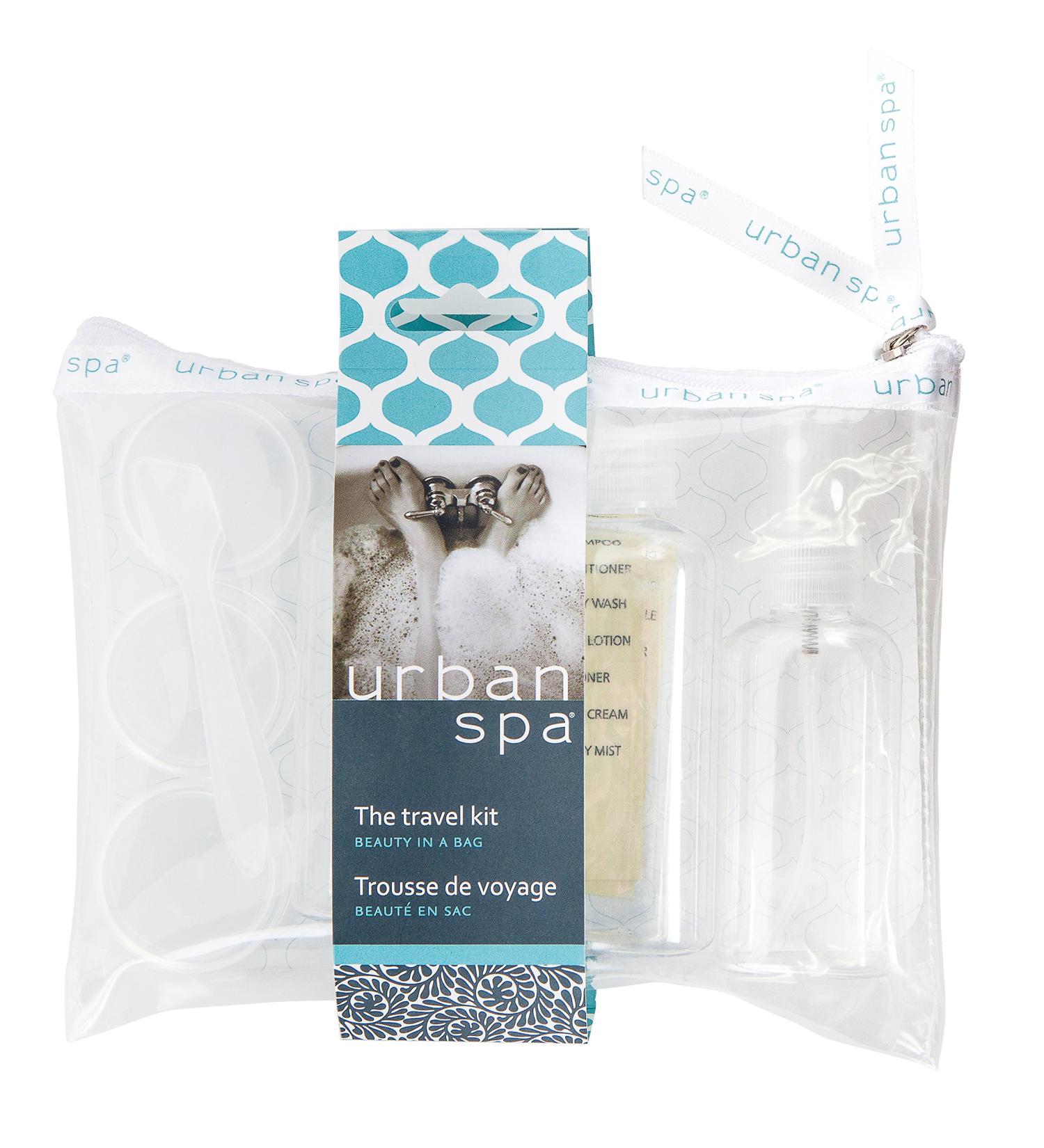European Soaps Urban Spa Travel Kit | 7 Piece Luxury Set for On-the-Go Pampering - Buy Online on GoSupps.com