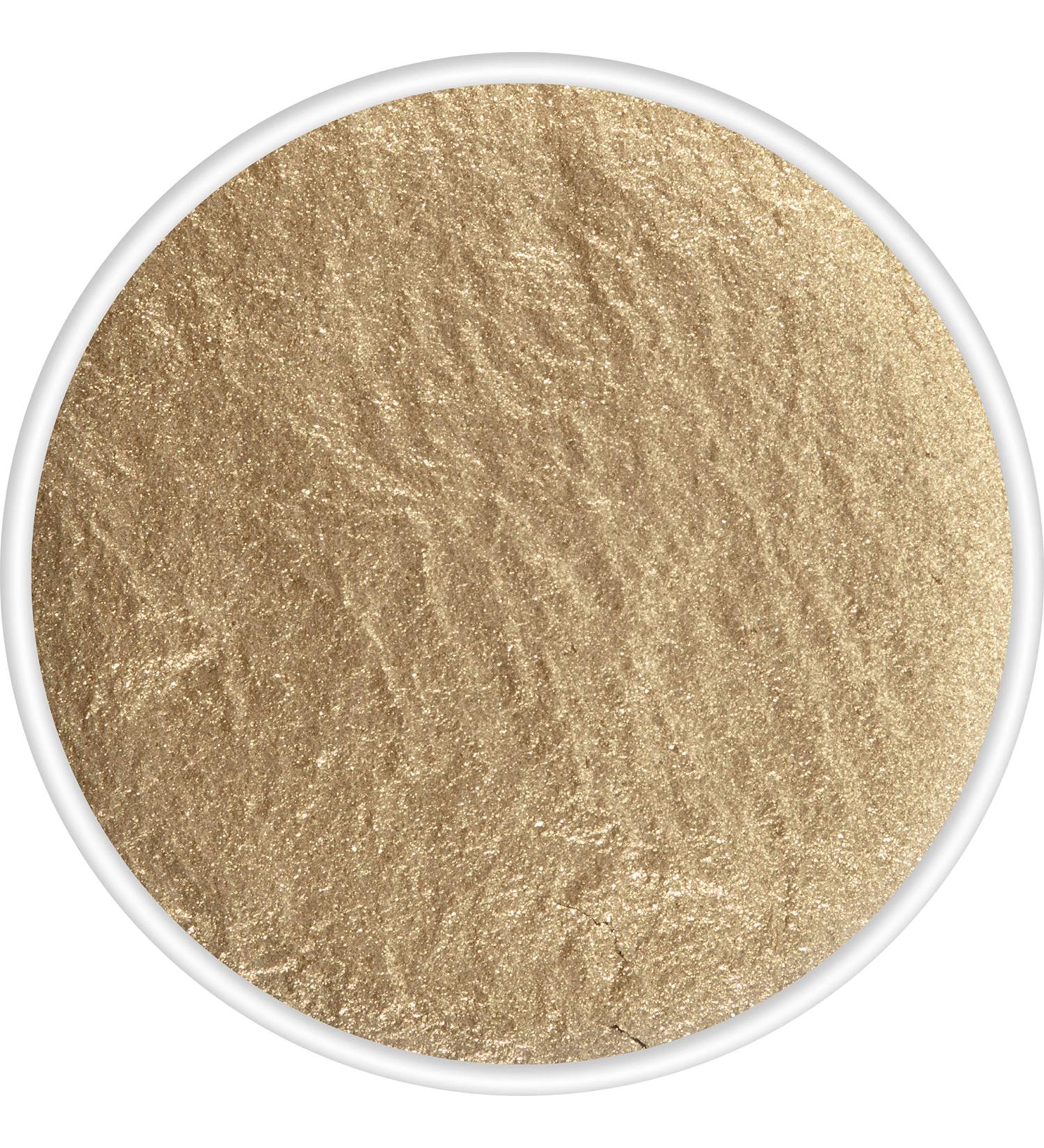 Kryolan Aquacolor palette refill metallic color selection: gold