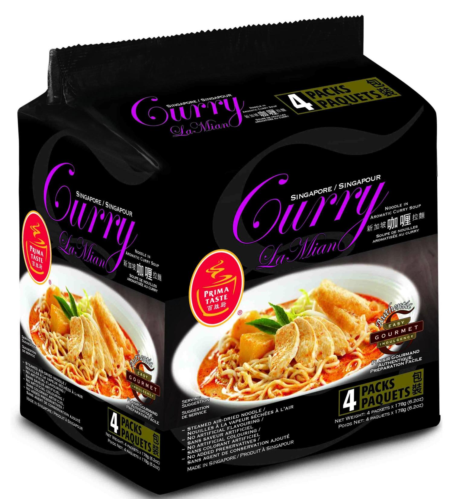 Prima Taste Singapore Curry La Mian 712 Grams - Buy Online on GoSupps.com