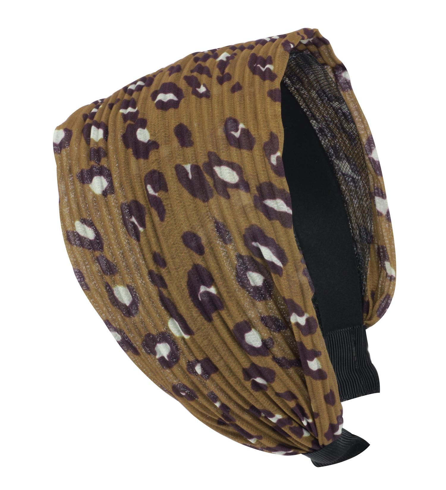 axy Wide Headband - Vintage Leo Look | Beautiful Hair Accessories for Women | HR30b - Buy Online on GoSupps.com