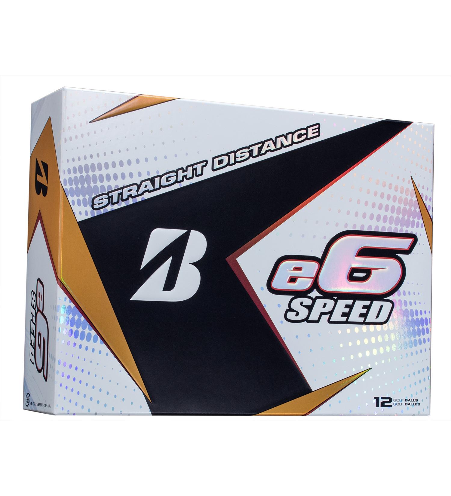 Bridgestone E6 Speed Golf Balls - One Dozen - Buy Online on GoSupps.com