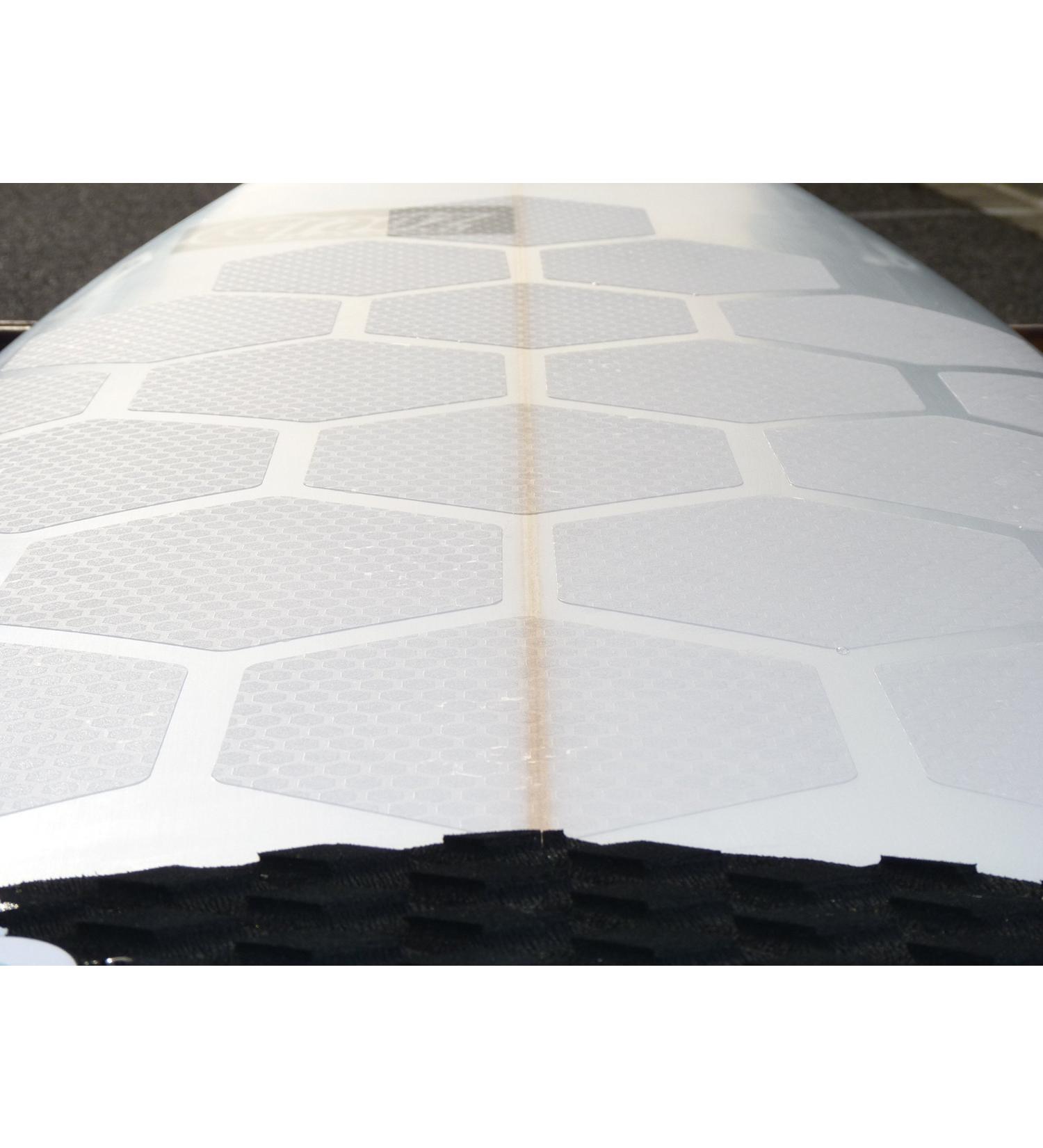 RSPro Hexatraction Clear Surfboard Deck Grip - Waxless and Durable - Buy Online on GoSupps.com