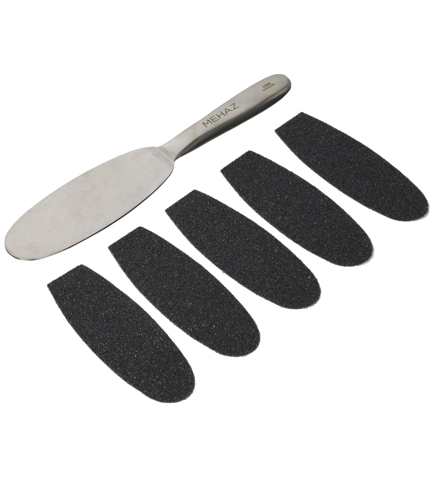Mehaz Stainless Steel Pro Foot File 1 Foot Feel