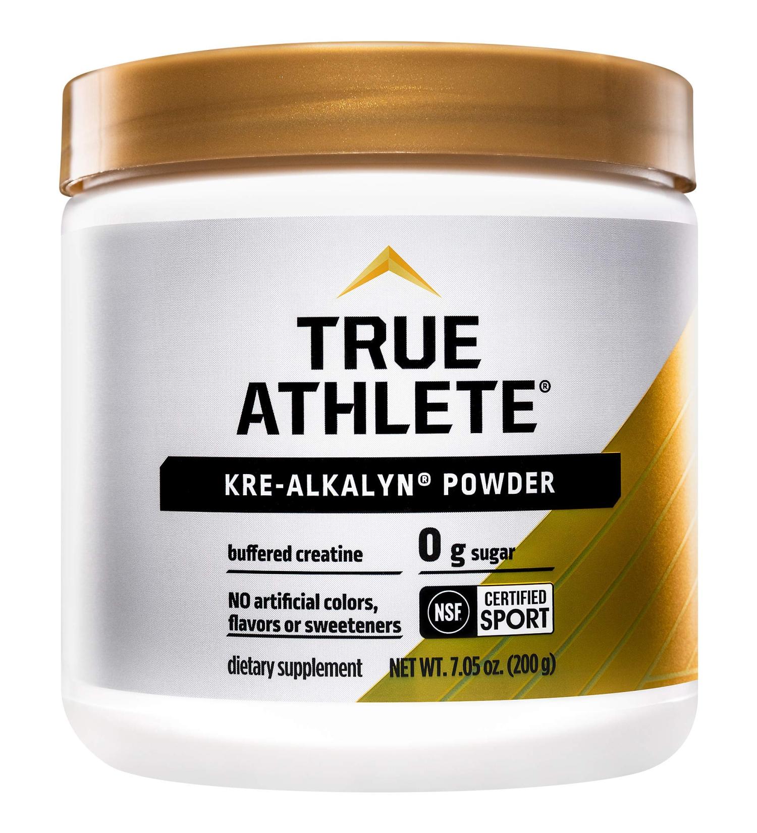 True Athlete Kre Alkalyn Buffered Creatine NSF Certified for Sport - 7.05 oz Powder | Build Muscle, Gain Strength, Enhanced Performance - Buy Online on GoSupps.com