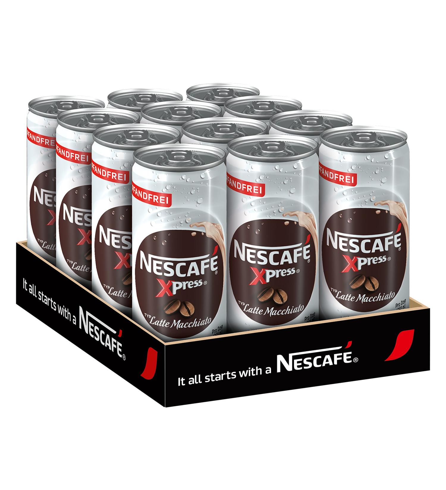 Buy Nescaf Xpress Latte Macchiato 12x250ml | International Shipping Available - Online Store - Buy Online on GoSupps.com