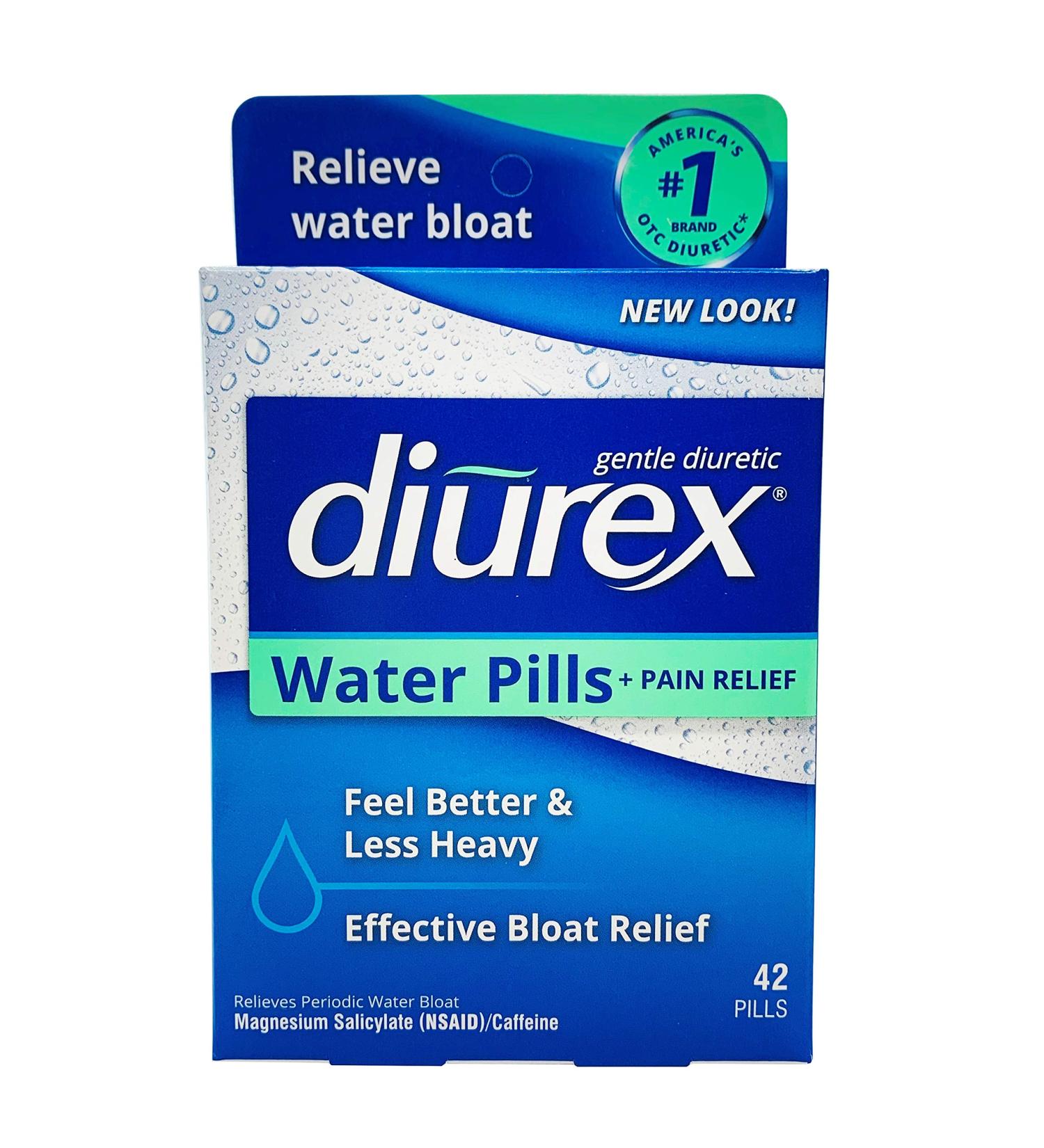 Diurex Water Pills 42 Count Pills (Pack of 3)
