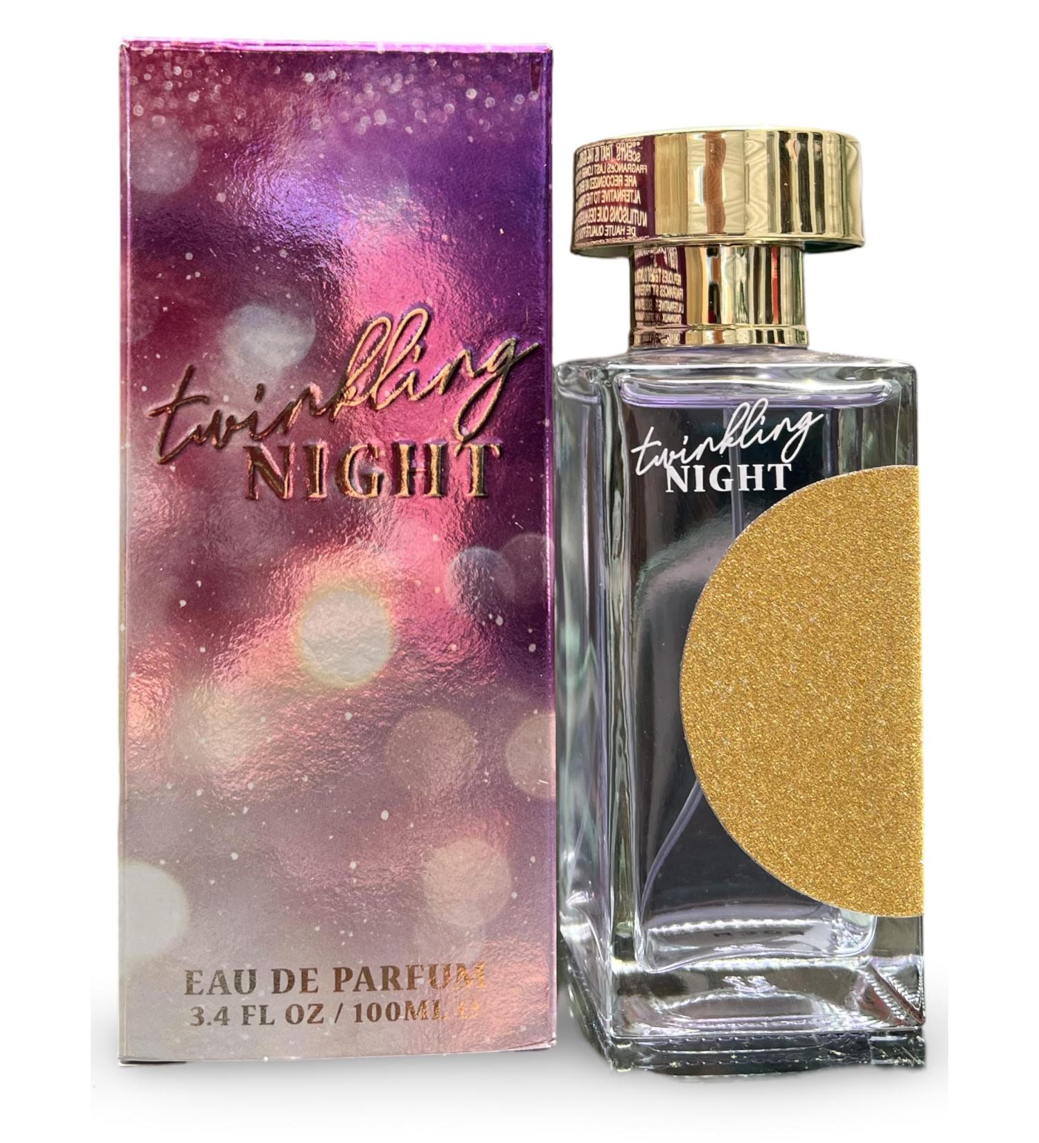 TWINKLING NIGHT Eau de Parfum 3.4 Fl Oz - Notes: Sandalwood Tangerine Musk - Buy Online on GoSupps.com