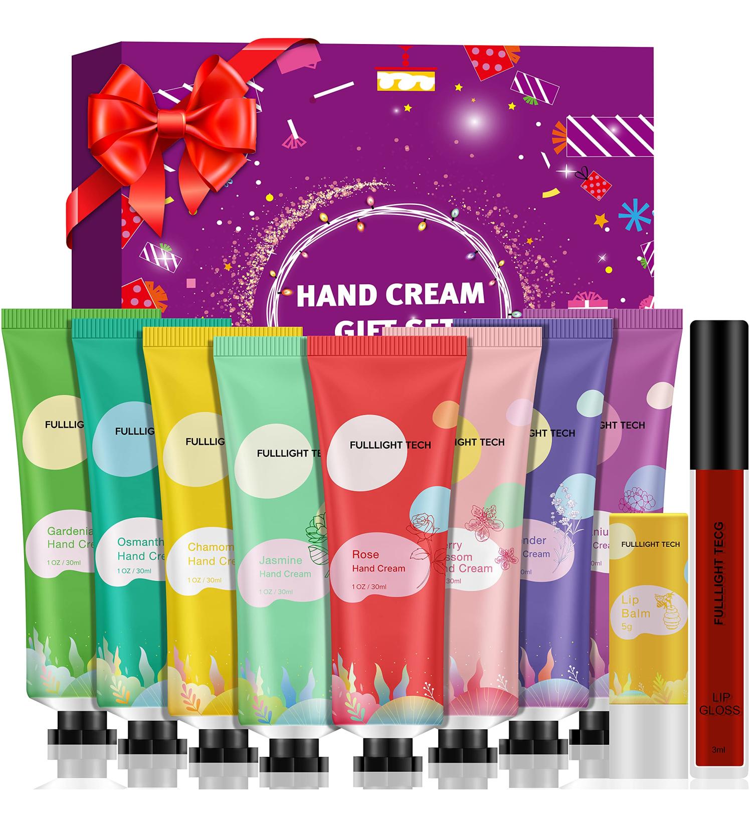 Lotion Gift Sets for Women with Lip Gloss, Lip Balm & Hand Cream - Perfect Christmas & Birthday Gifts for Her - Buy Online on GoSupps.com