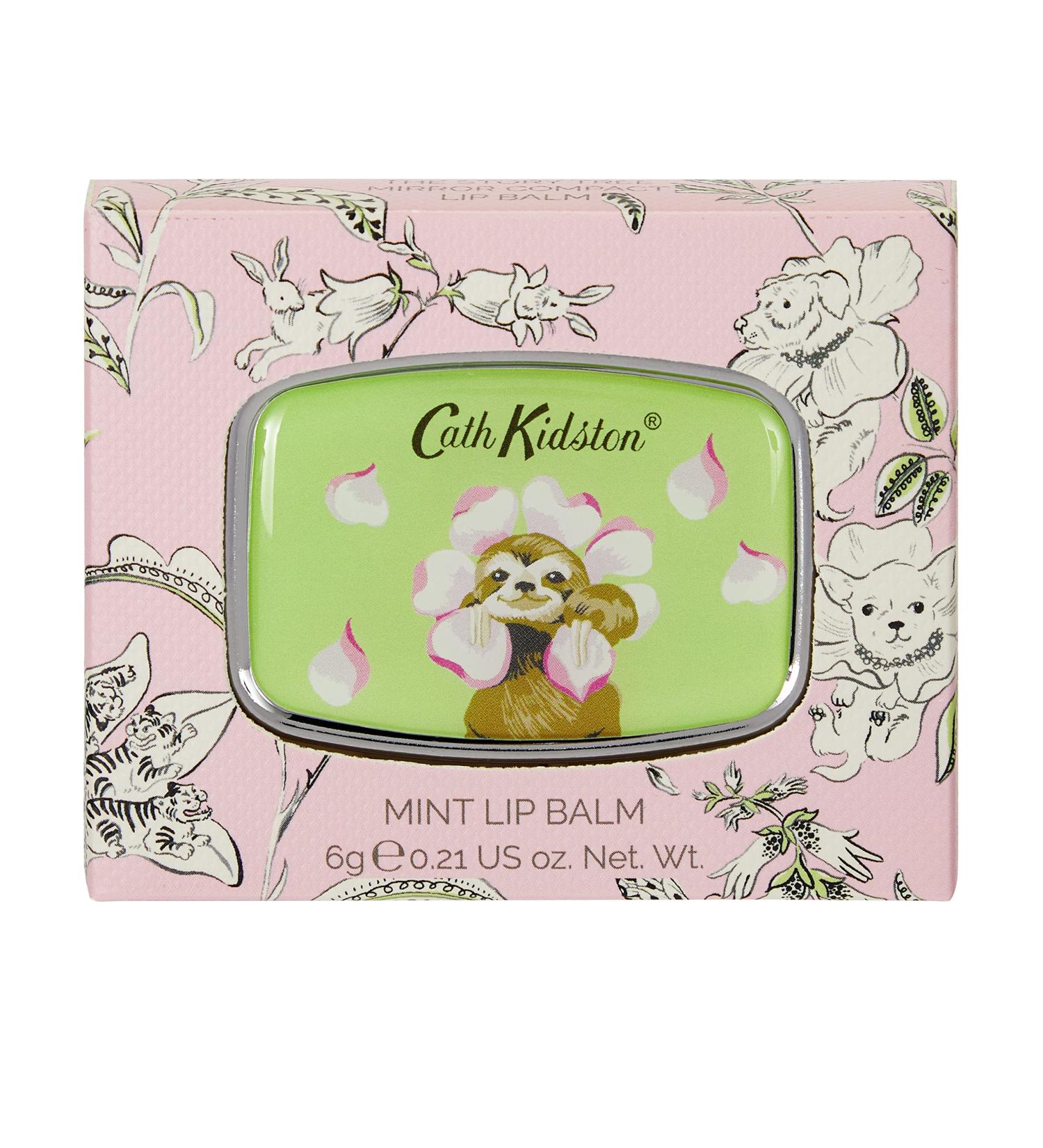 Cath Kidston Story Tree Mirror Compact Lip Balm - 6g | Hydrating and Glossy Formula | Display Tray Included - Buy Online on GoSupps.com