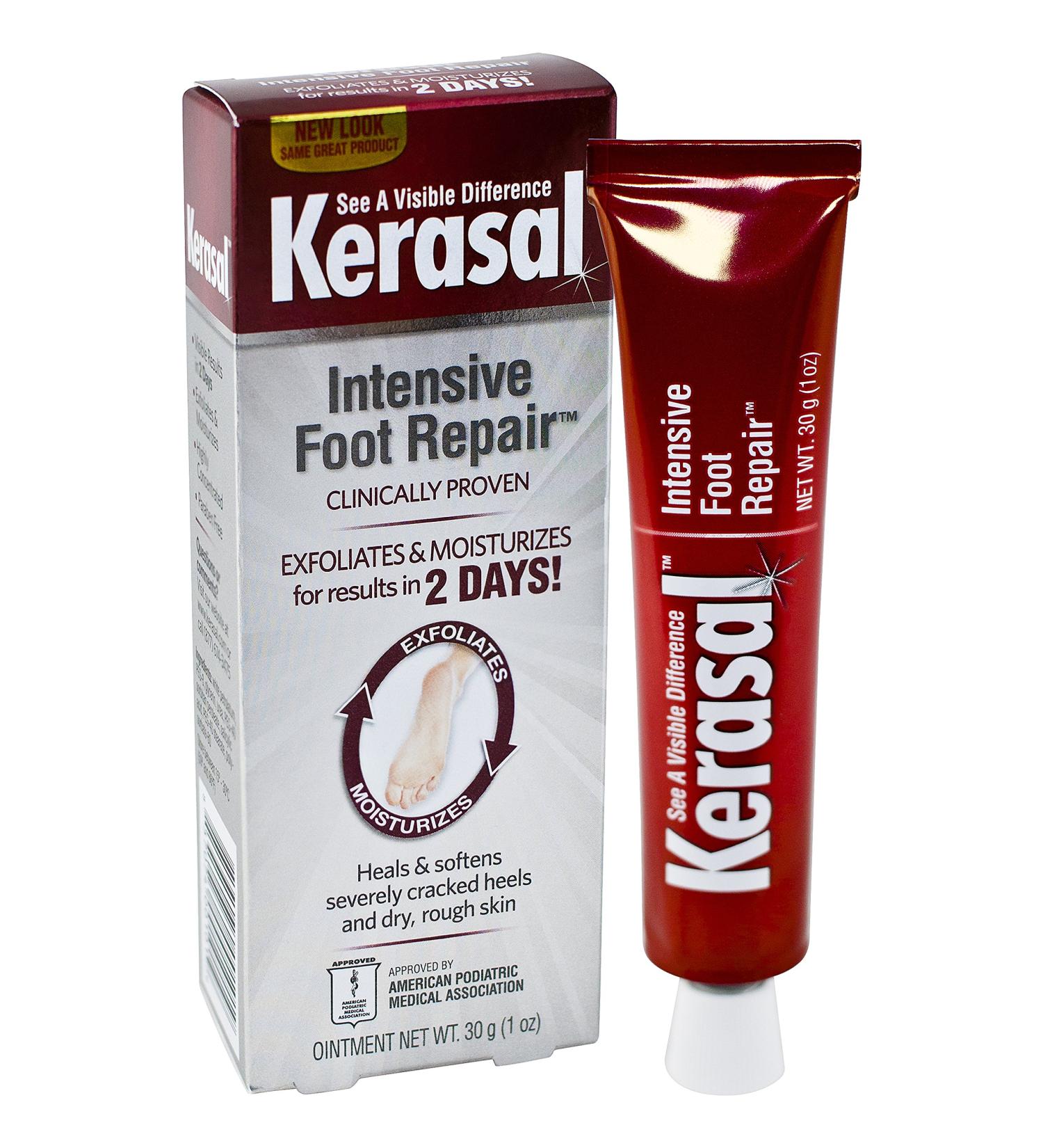 Kerasal Exfoliating Moisturizing Foot Ointment 30g - Soften and Smooth Rough Feet - Buy Online on GoSupps.com