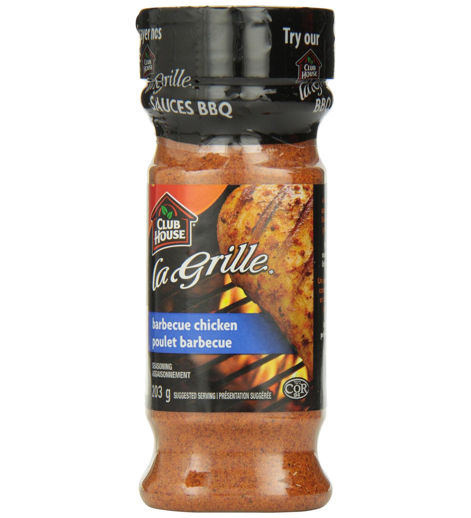 Club House La Grille Grilling Made Easy BBQ Chicken Seasoning 203g Barbecue Seasoning 203 g (Pack of 1) - Buy Online on GoSupps.com