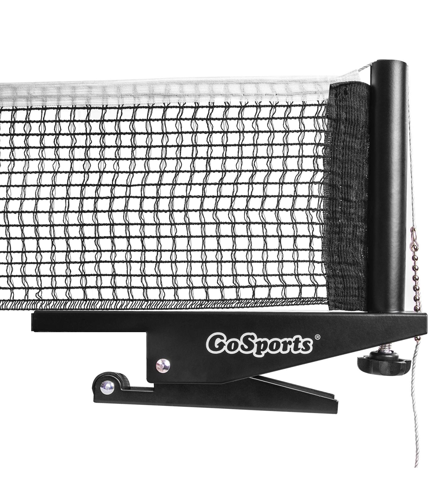 GoSports Universal Regulation Table Tennis Net - 72 Inch Tournament Net with Clamps - Buy Online on GoSupps.com