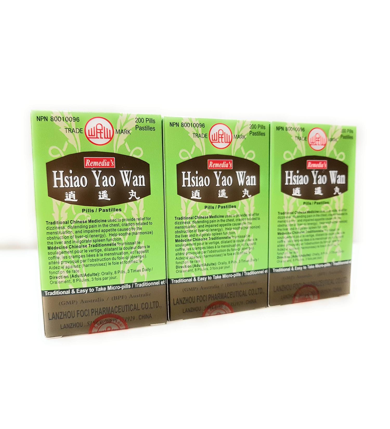 200's (3packs) Hsiao Yao Wan - Buy Online on GoSupps.com