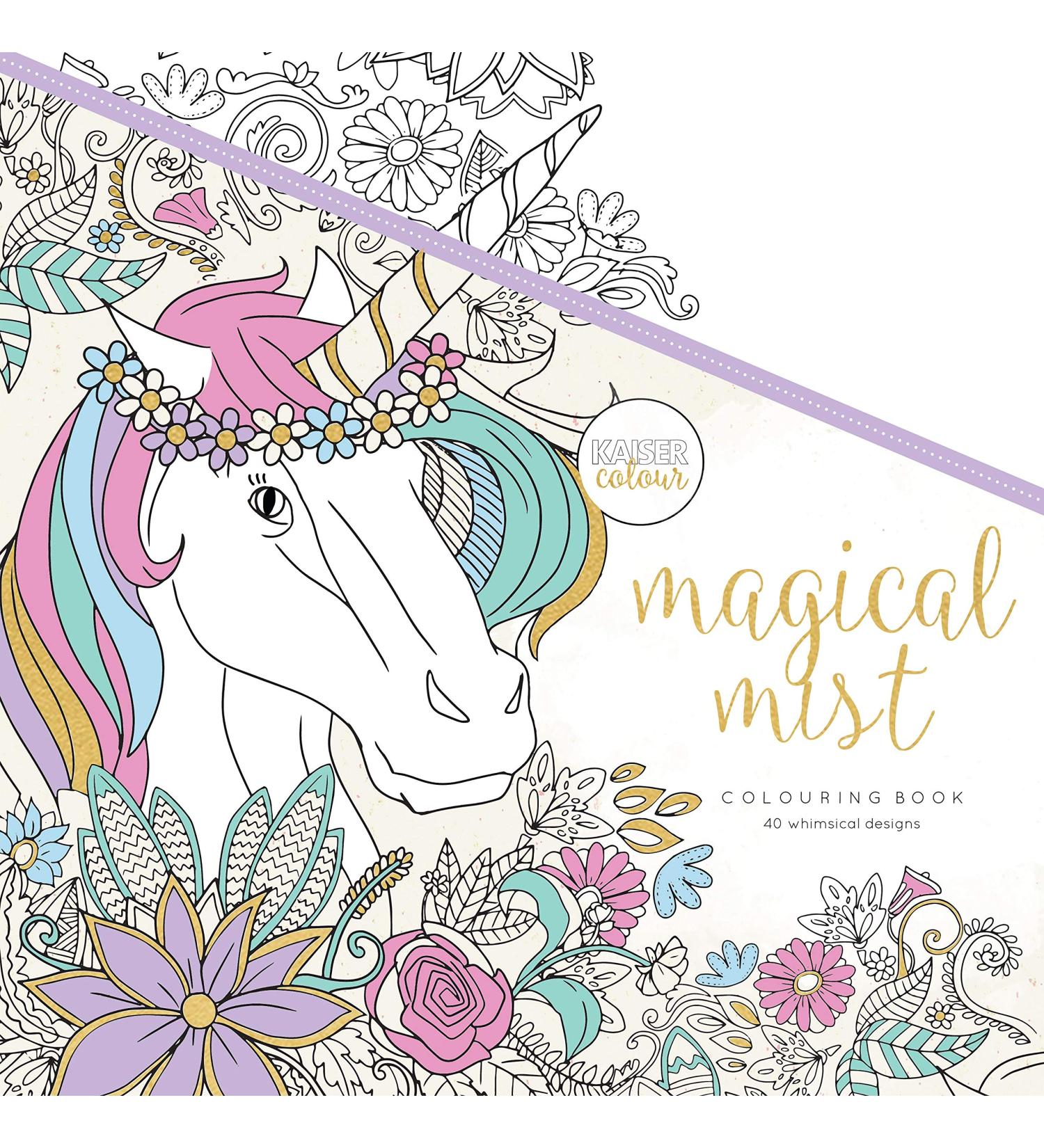 Kaisercraft KaiserColour Perfect Bound Coloring Book 9.75"X9.75", Count Your Blessings