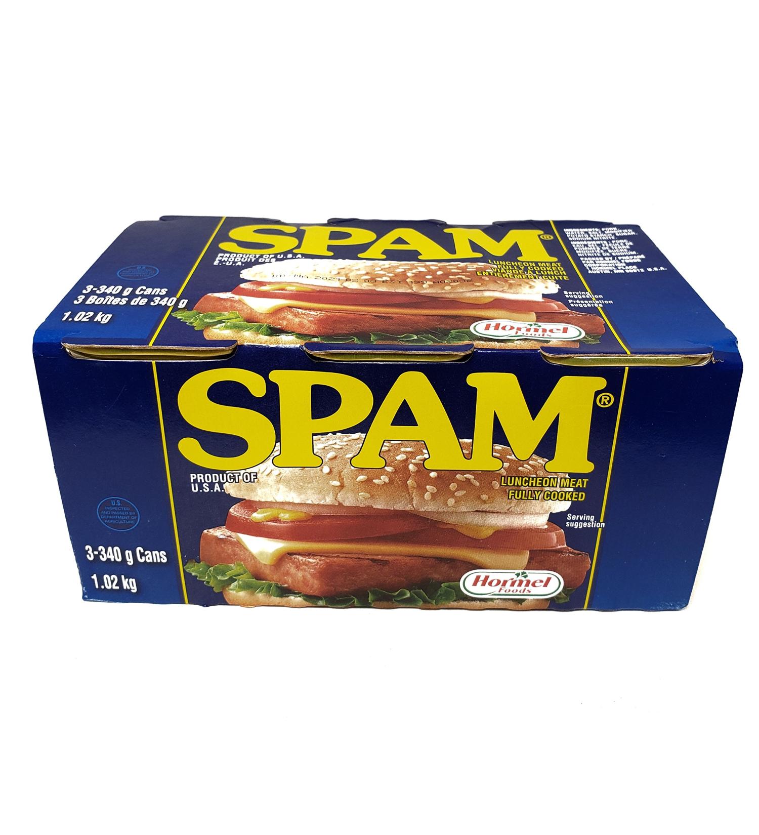 SPAM Luncheon Meat Fully Cooked 3 Pack - Buy Online on GoSupps.com