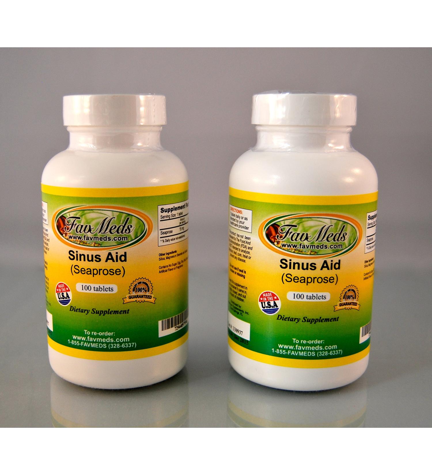 Sinus Aid (Seaprose) 200 Tablets (2x100)