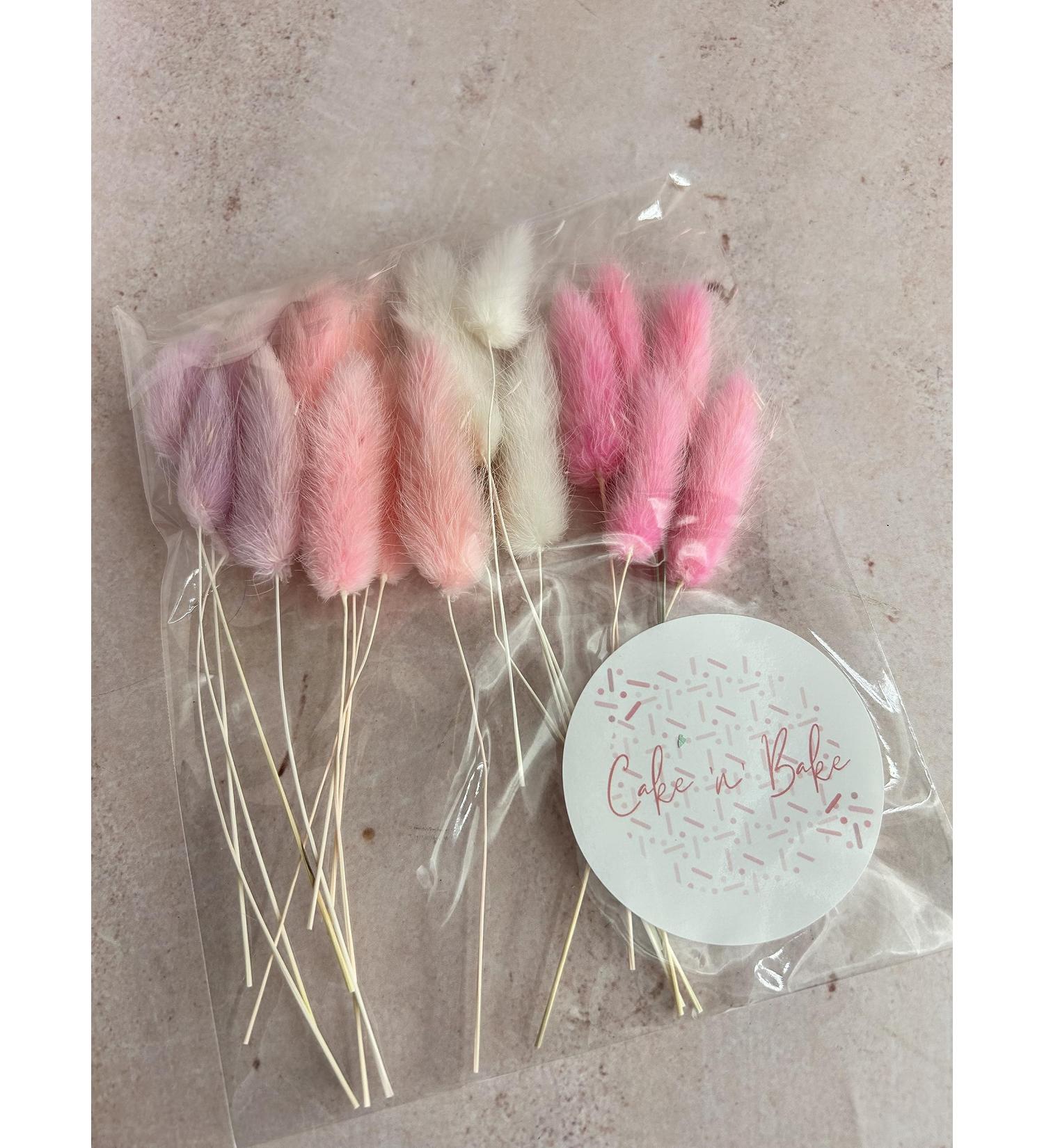 Bunny Tails Cupcake Toppers X 20 (Pink Mix Selection)