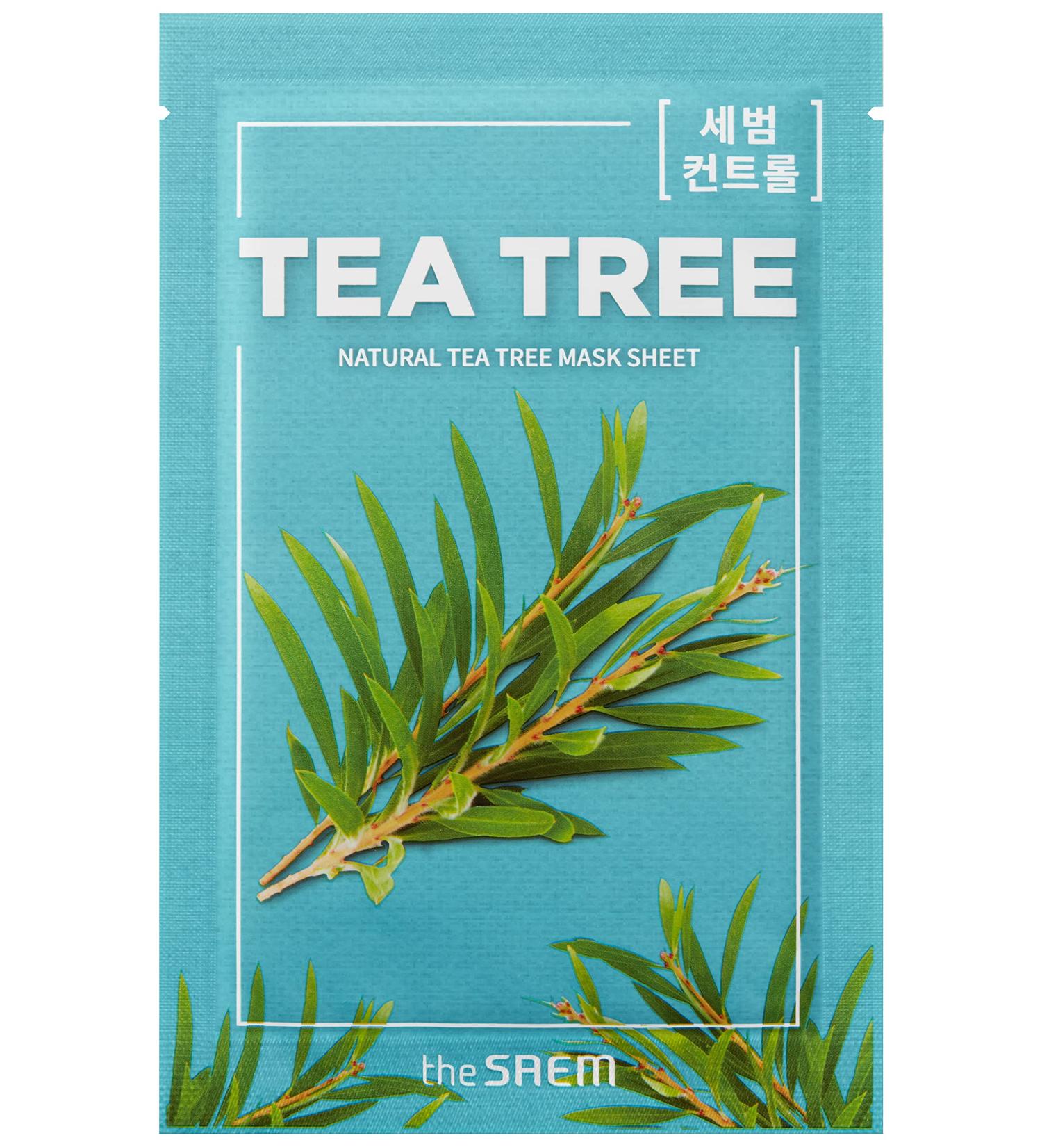 The Saem Natural Tea Tree Mask Sheet Tea Tree Mask 21 ml