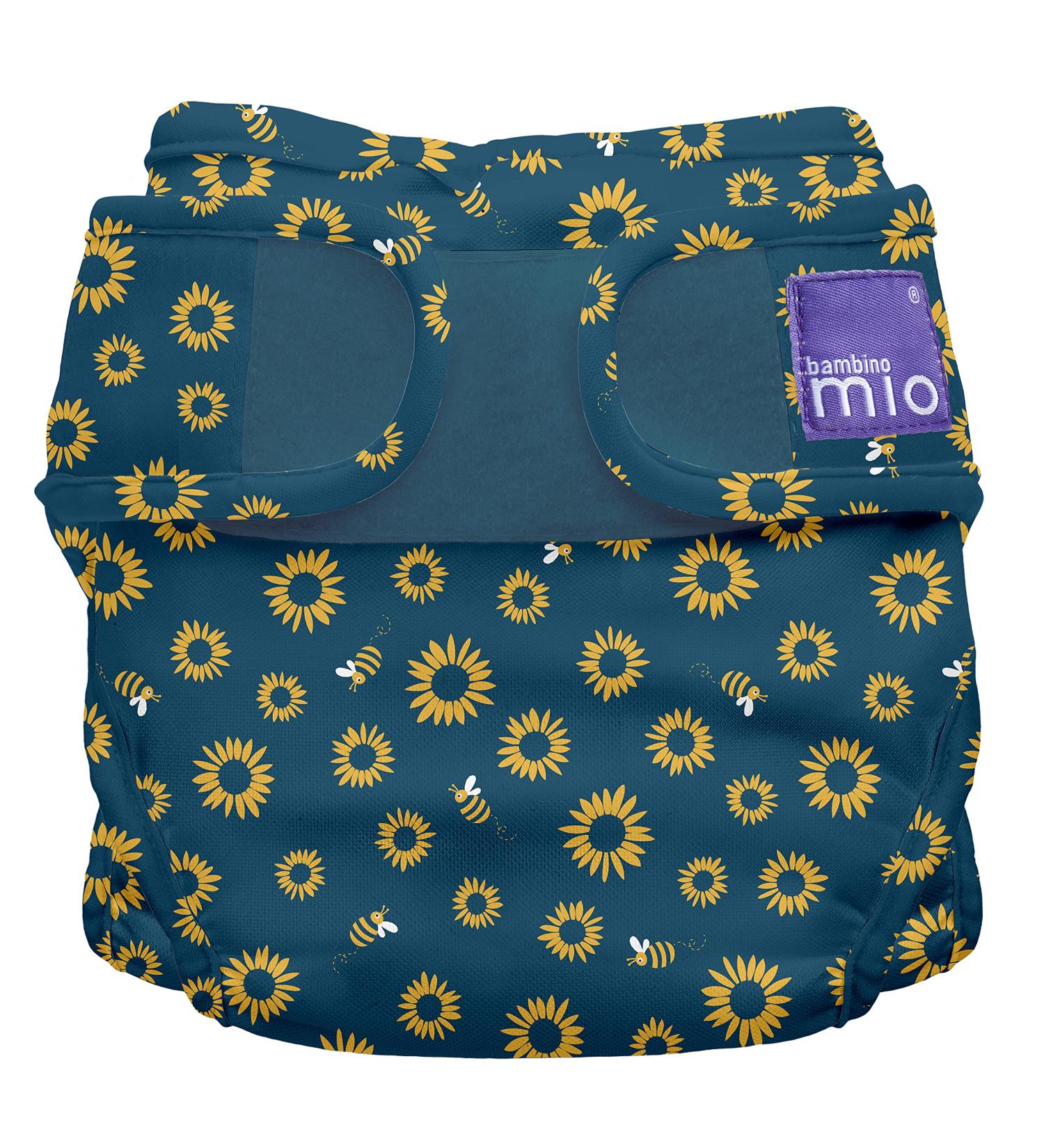Buy Bambino Mio Mioduo Cloth Diaper Cover Sunflower Field Size 1 ( 9Kg) | Eco-Friendly & Comfortable International Shipping - Buy Online on GoSupps.com