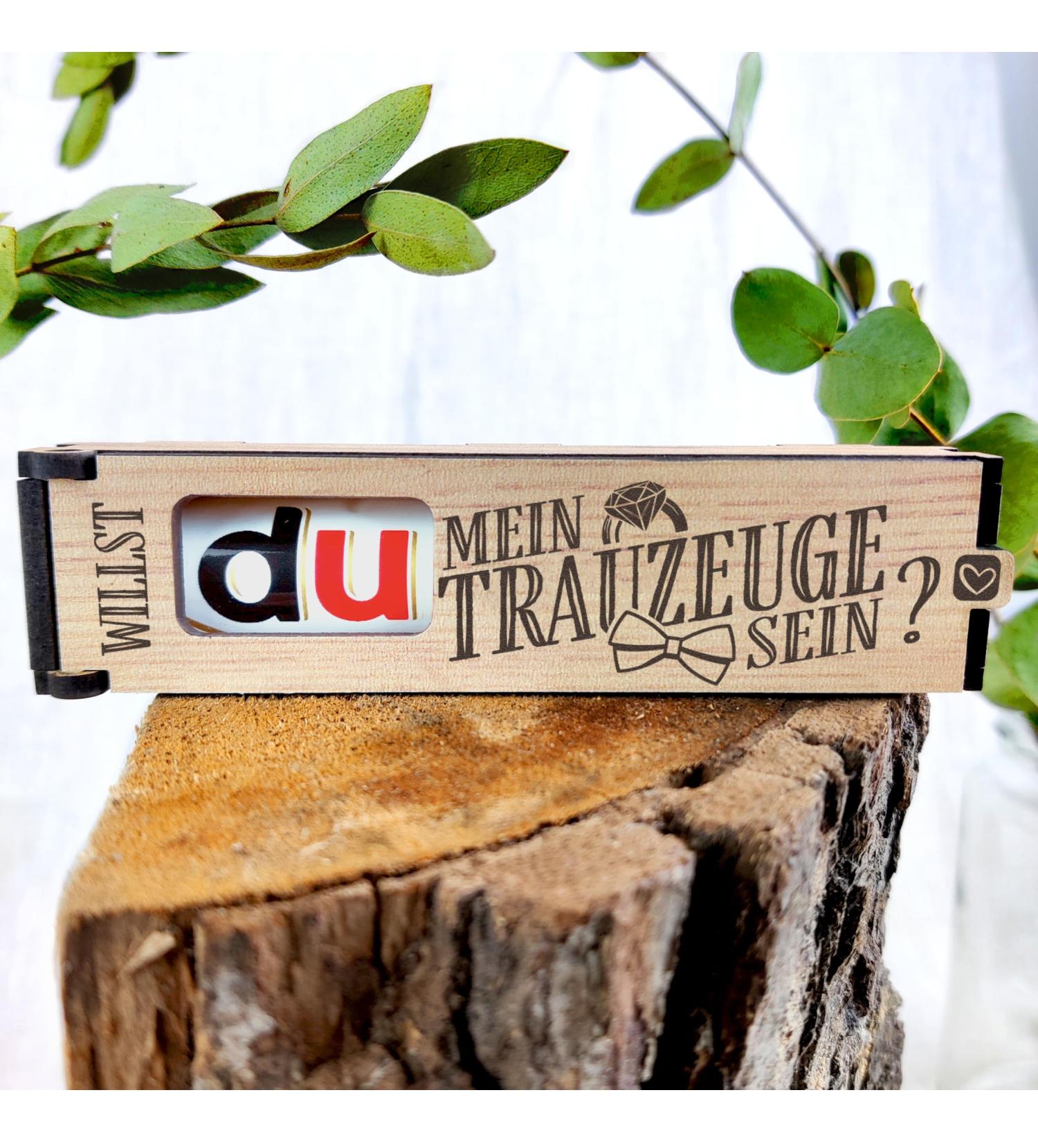 Chocolate Bar Gift Box for Best Man Proposal - Maundine Ask Man with Duplo | Unique Groomsmen Gift Ideas - Buy Online on GoSupps.com