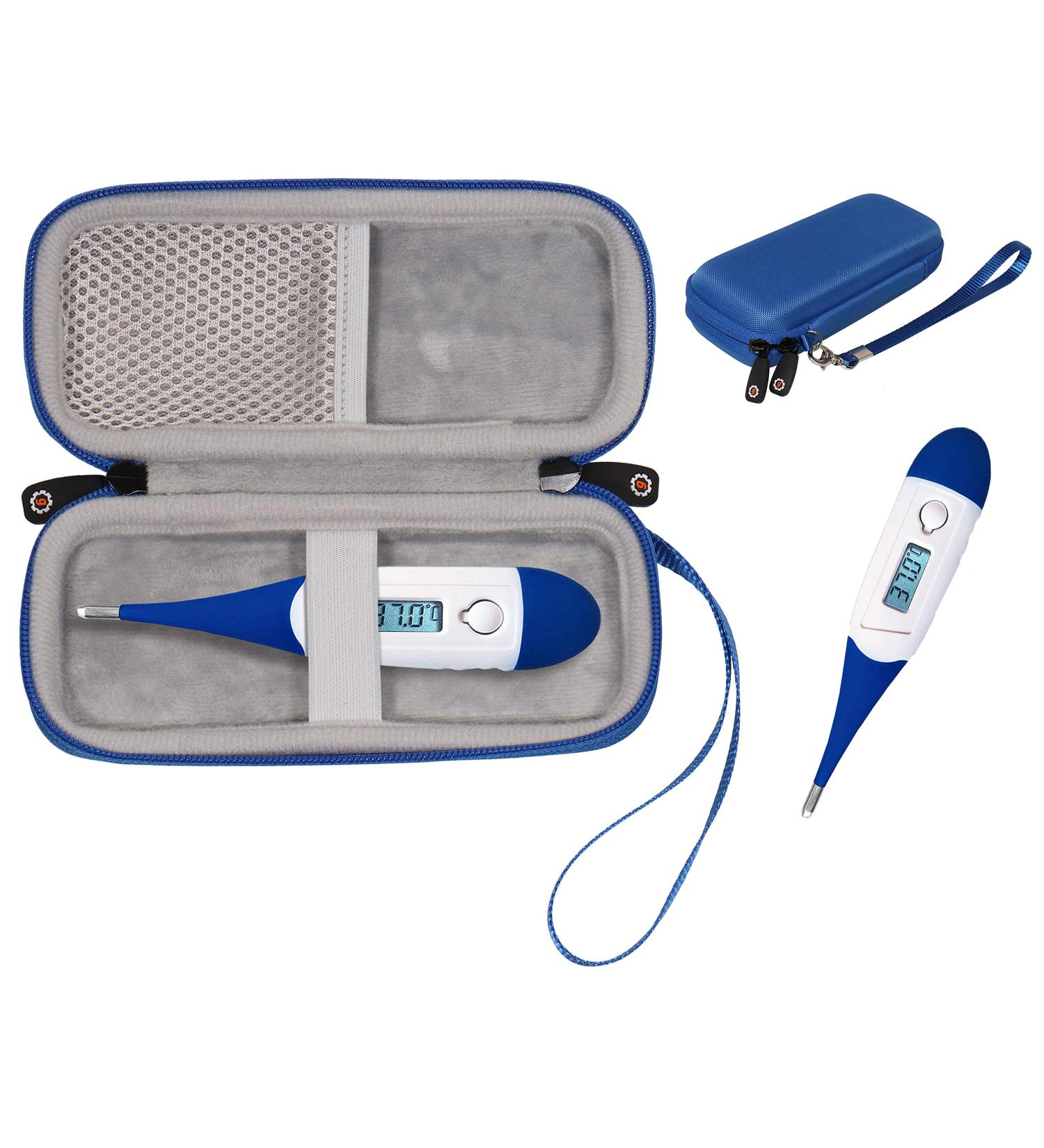 Protective Case for Digital/Medical Thermometer - Compatible with Mcaron, Suonabeier, Apex, Miecux, and More (Case Only) - Buy Online on GoSupps.com