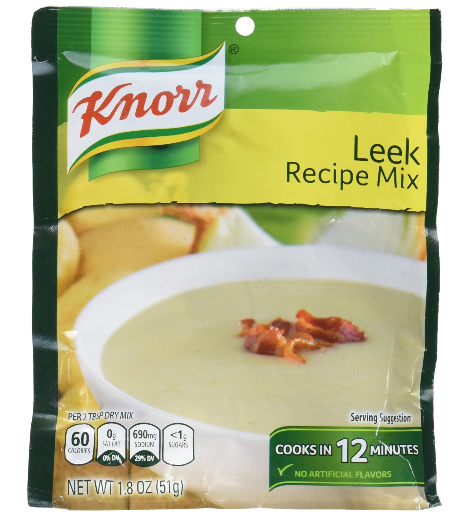 Knorr Leek Recipe Mix 1.8 oz (Pack of 3) - Delicious Seasoning Blend for Savory Dishes - Buy Online on GoSupps.com