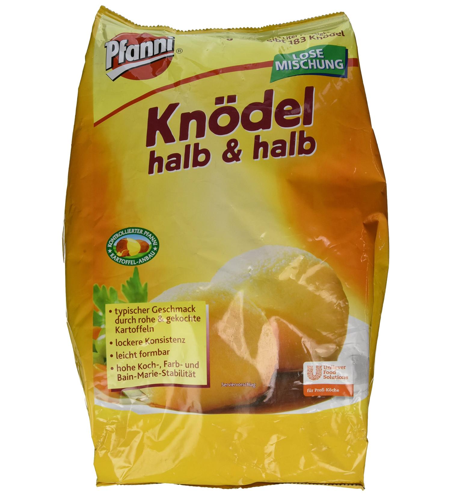 Buy Pfanni Dumplings Half and Half 5 kg - Authentic German Dumplings for International Shipping - Buy Online on GoSupps.com