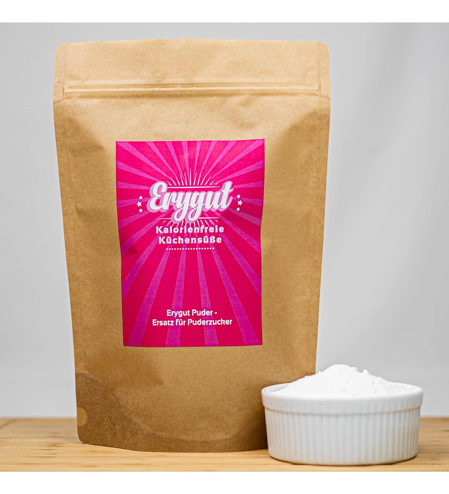 Erythritol Powder 700g - Calorie-Free Sugar Replacement | Erygut | Ideal for Diet & Weight Loss | Erythrit Light - Buy Online on GoSupps.com