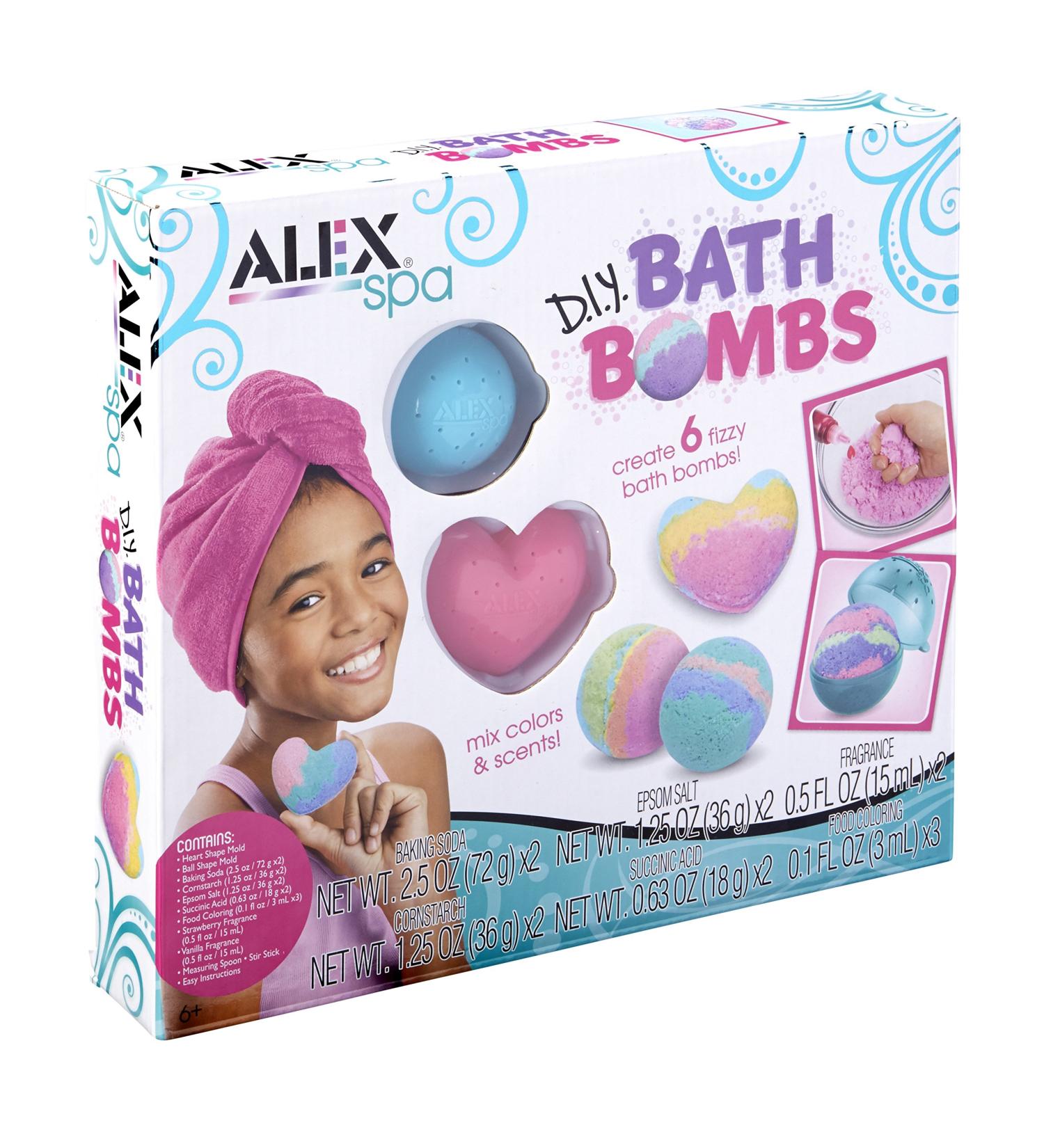 Alex Spa DIY Bath Bombs Kit - Kids Bath Bomb Soap Making Set - Buy Online on GoSupps.com