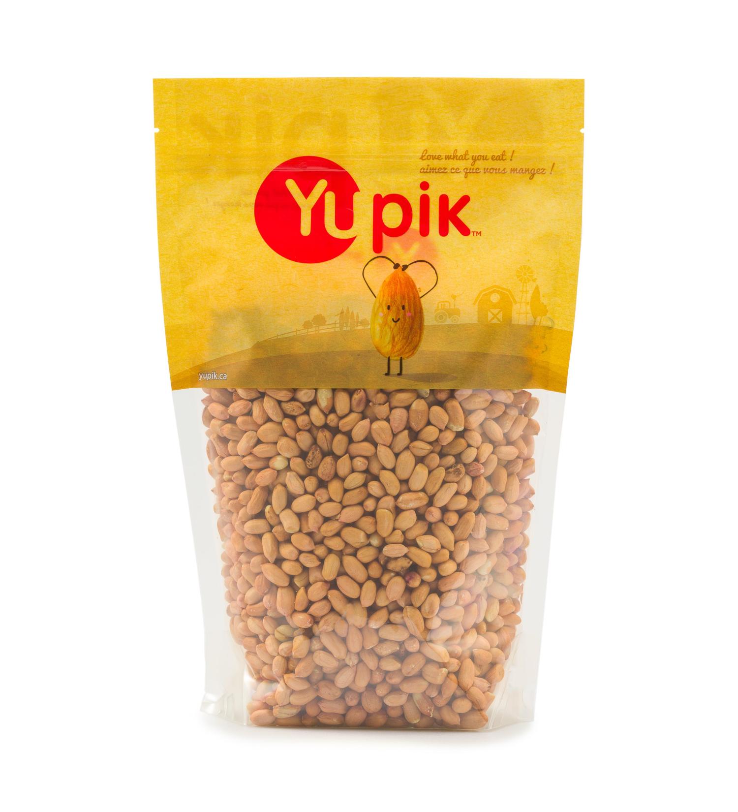 Yupik Spanish Peanuts Raw 1 kg 6 Count Crunchy Nuts Unroasted Unsalted With Skins Oil-Free Source of Fiber Protein Snacks Ideal for Baking & Cooking 6 kg - Buy Online on GoSupps.com
