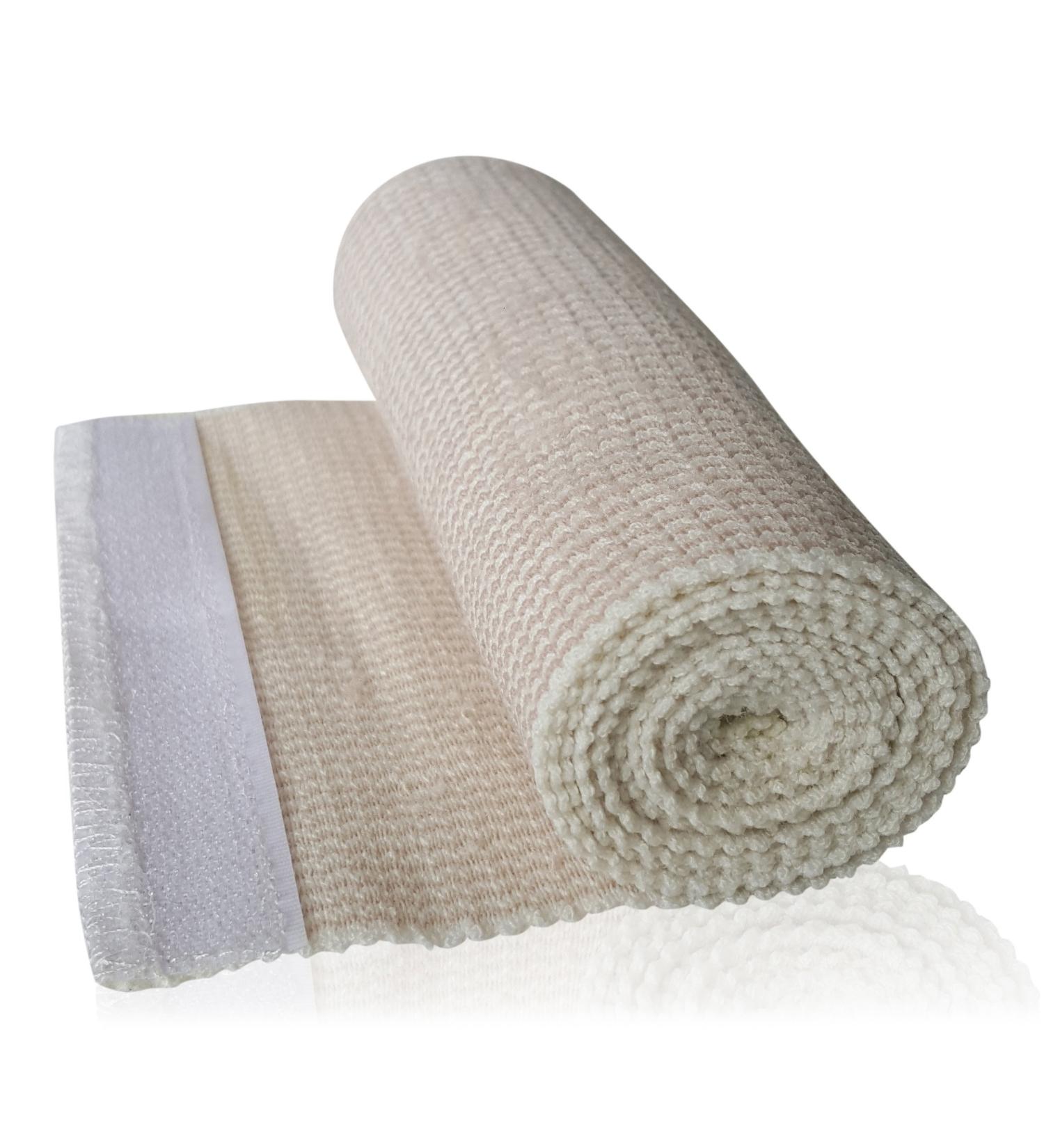 HGP Elastic Bandage Wrap 4 Pack - Extra Wide 6 X 15' Compression Wrap with Touch Closure - Ideal for Lower Legs, Knees, Ankles, Chest - Buy Online on GoSupps.com